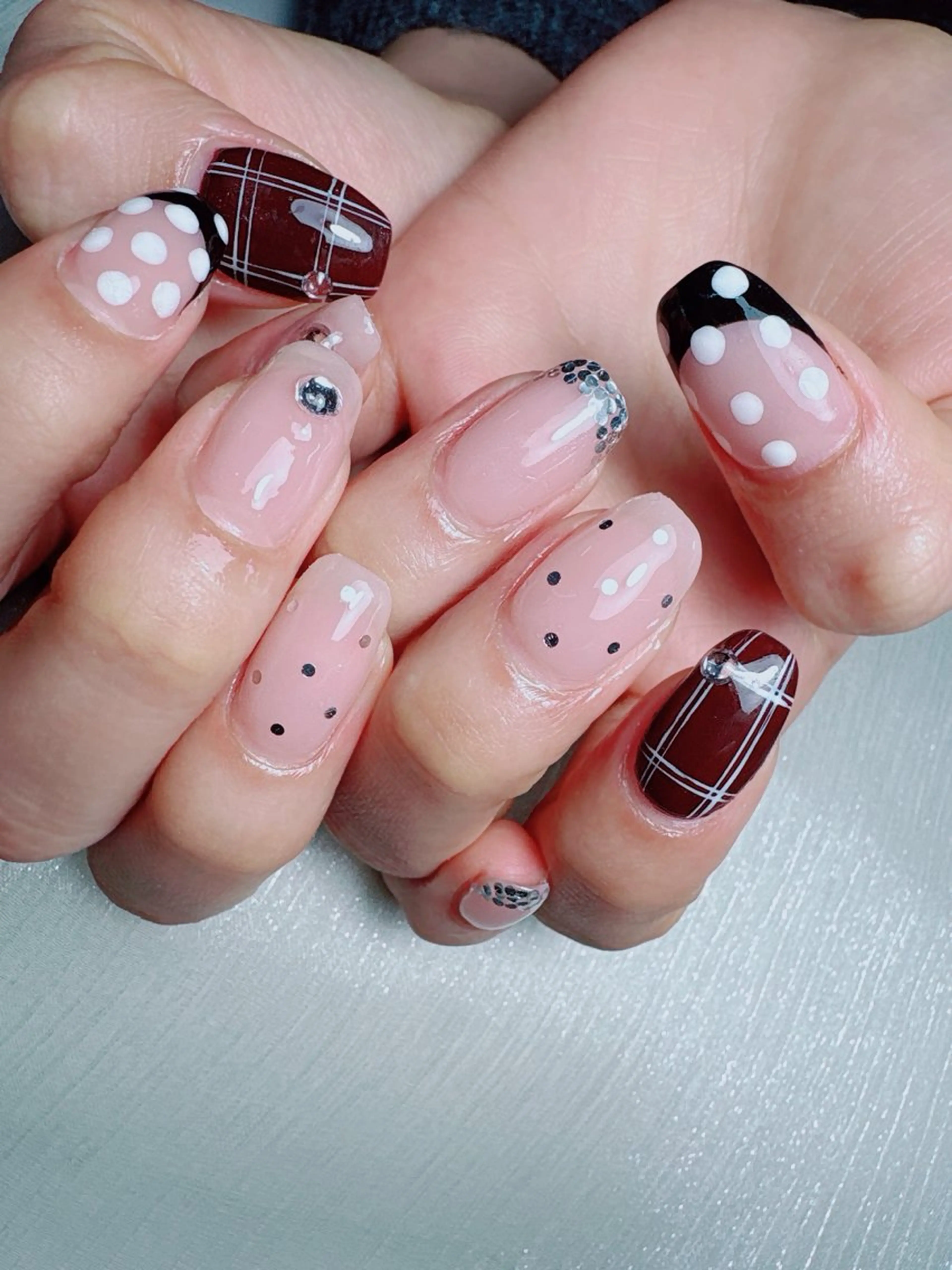 ネイル ハンドネイル Yuxi Beauty salon 【ユーシィー ビューティ サロン】所属・ユーシーネイルサロン 池田公園店のネイルデザイン