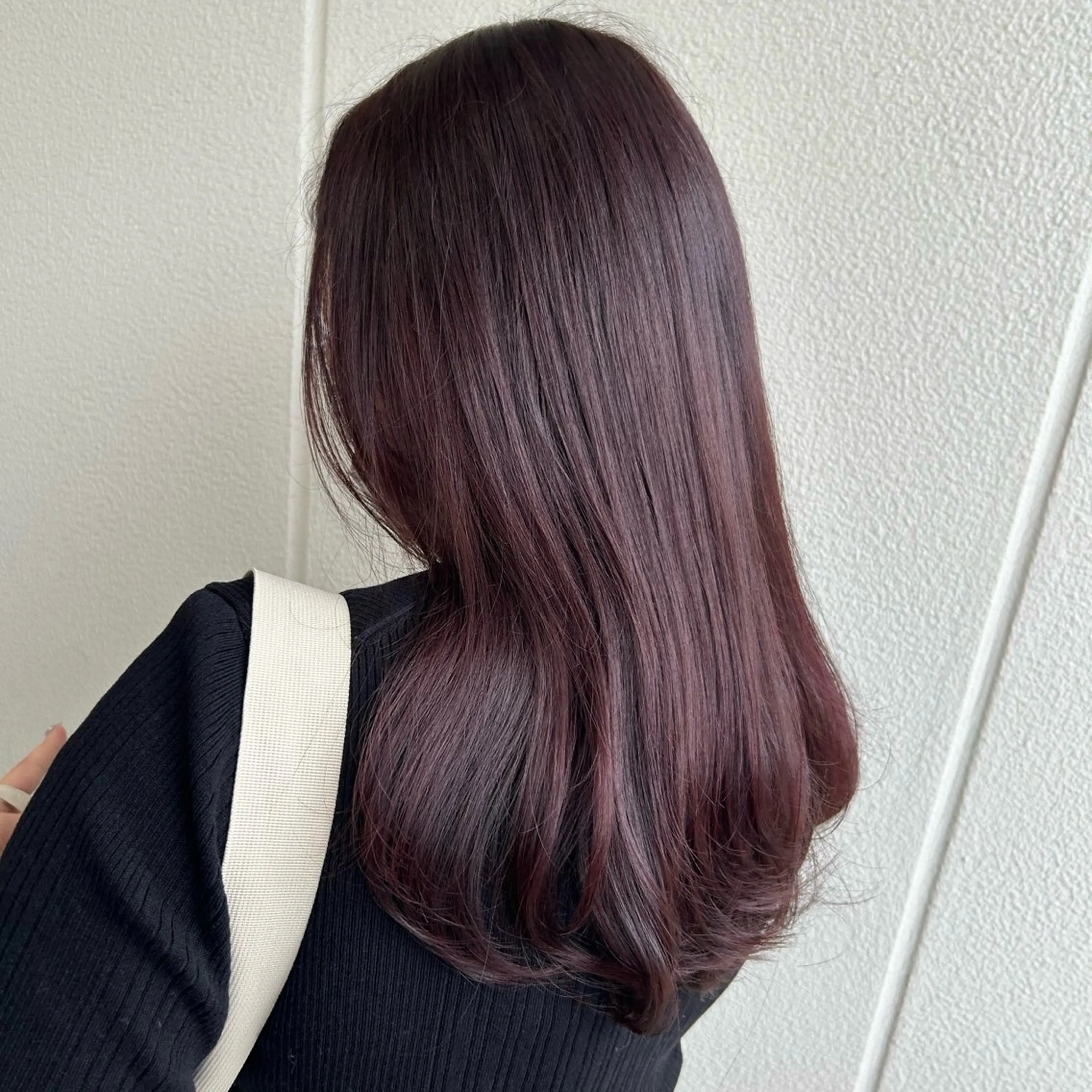 カラー ︎︎🌟韓国艶カラー ︎🌟璃奈 (リナ)のヘアスタイル