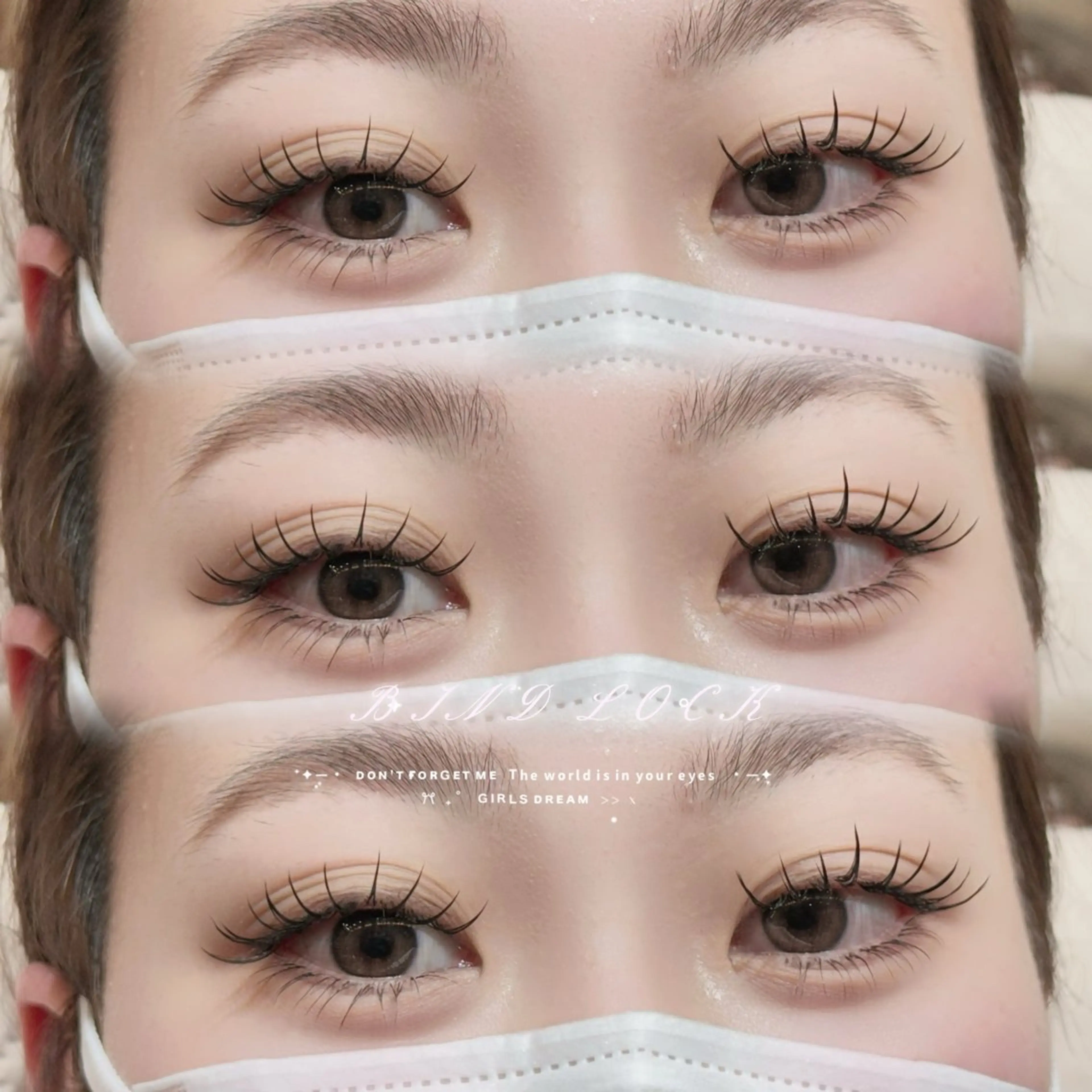 マツエク・マツパ バインドロック マツエク ♡ yuri ♡のマツエク・マツパデザイン