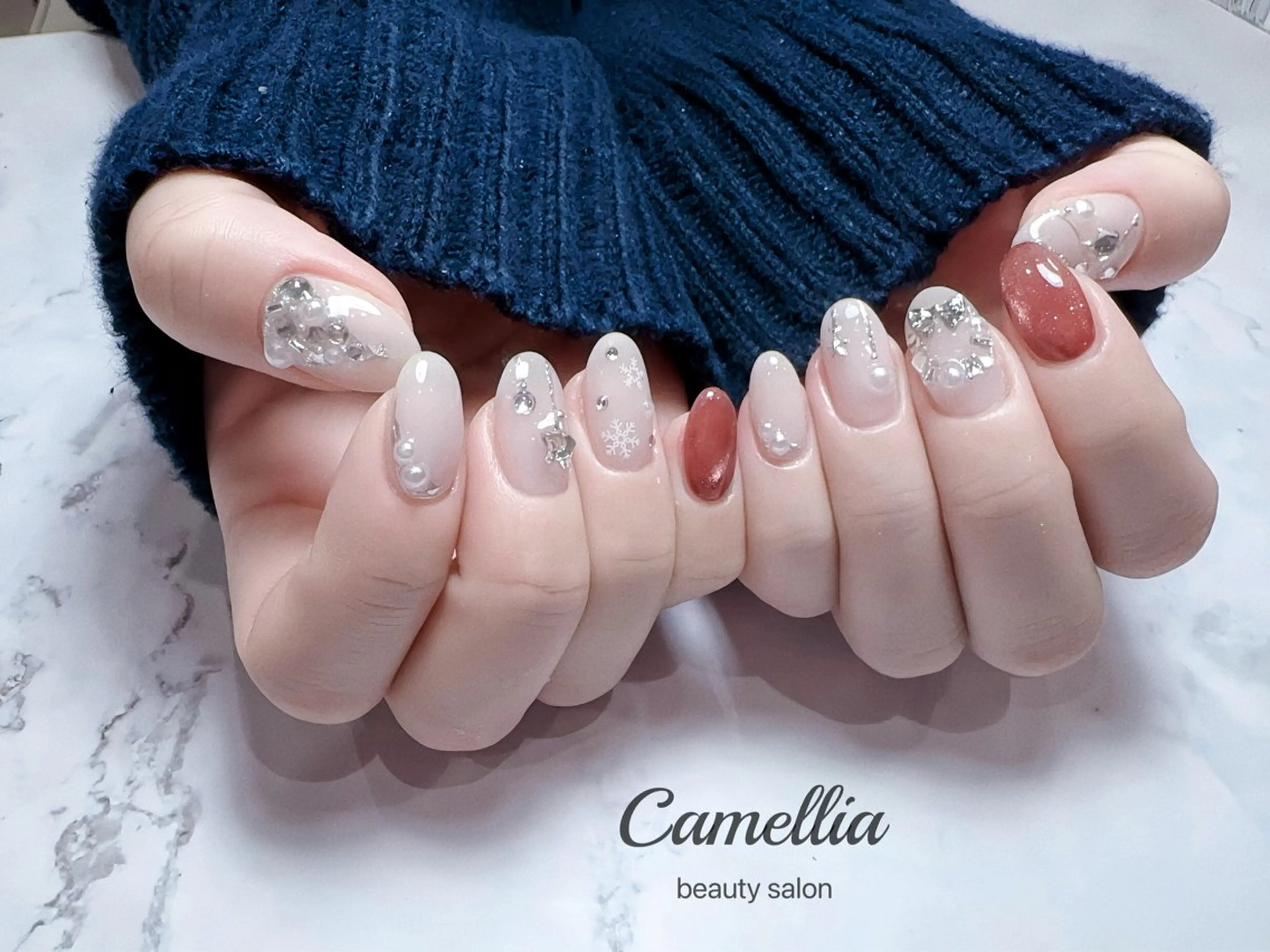 ネイル ハンドネイル ハンドケア Camellia nail salonのネイルデザイン