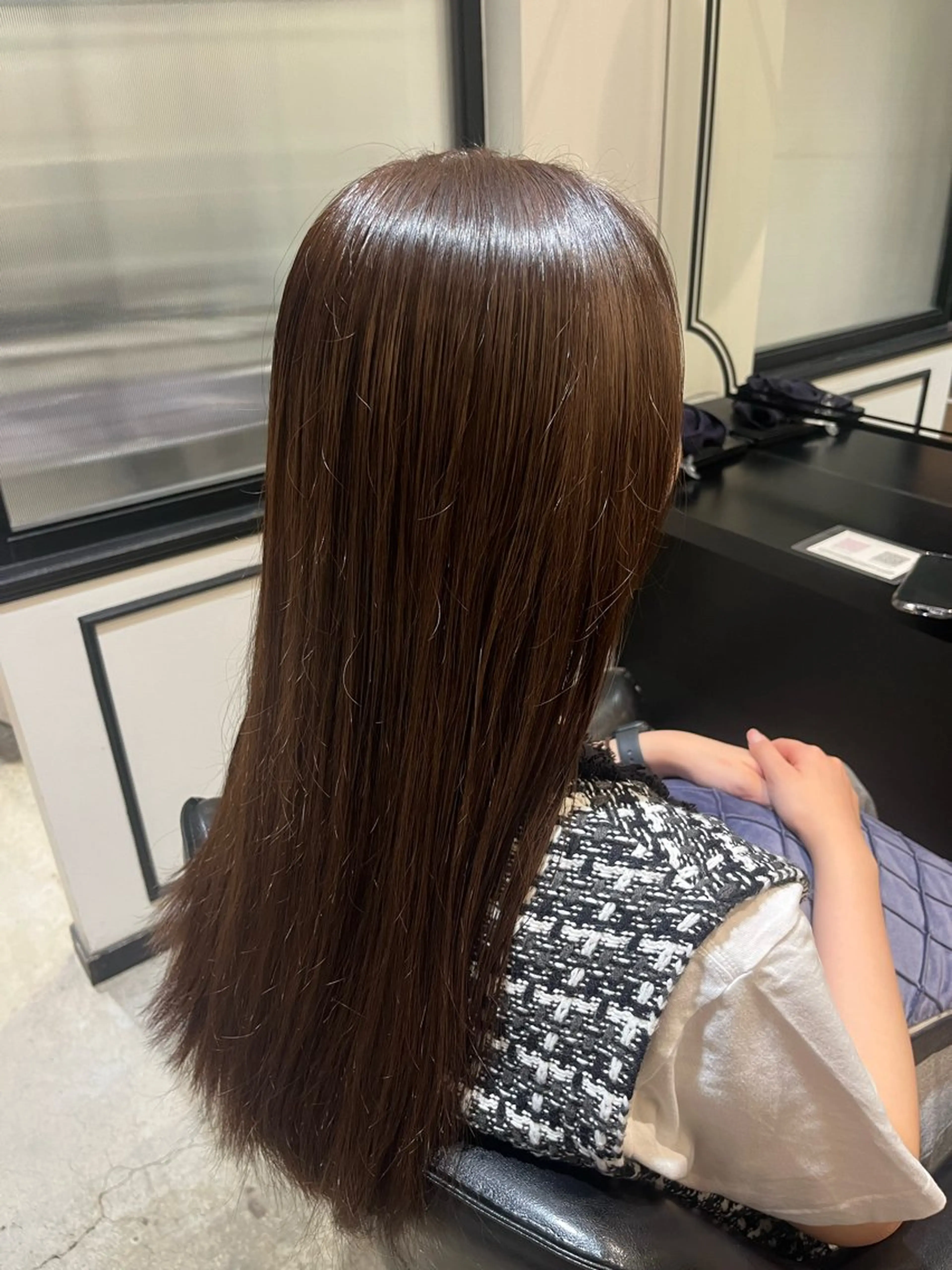 ロング カラー Cadre新小岩🫧 栗原葵のヘアスタイル
