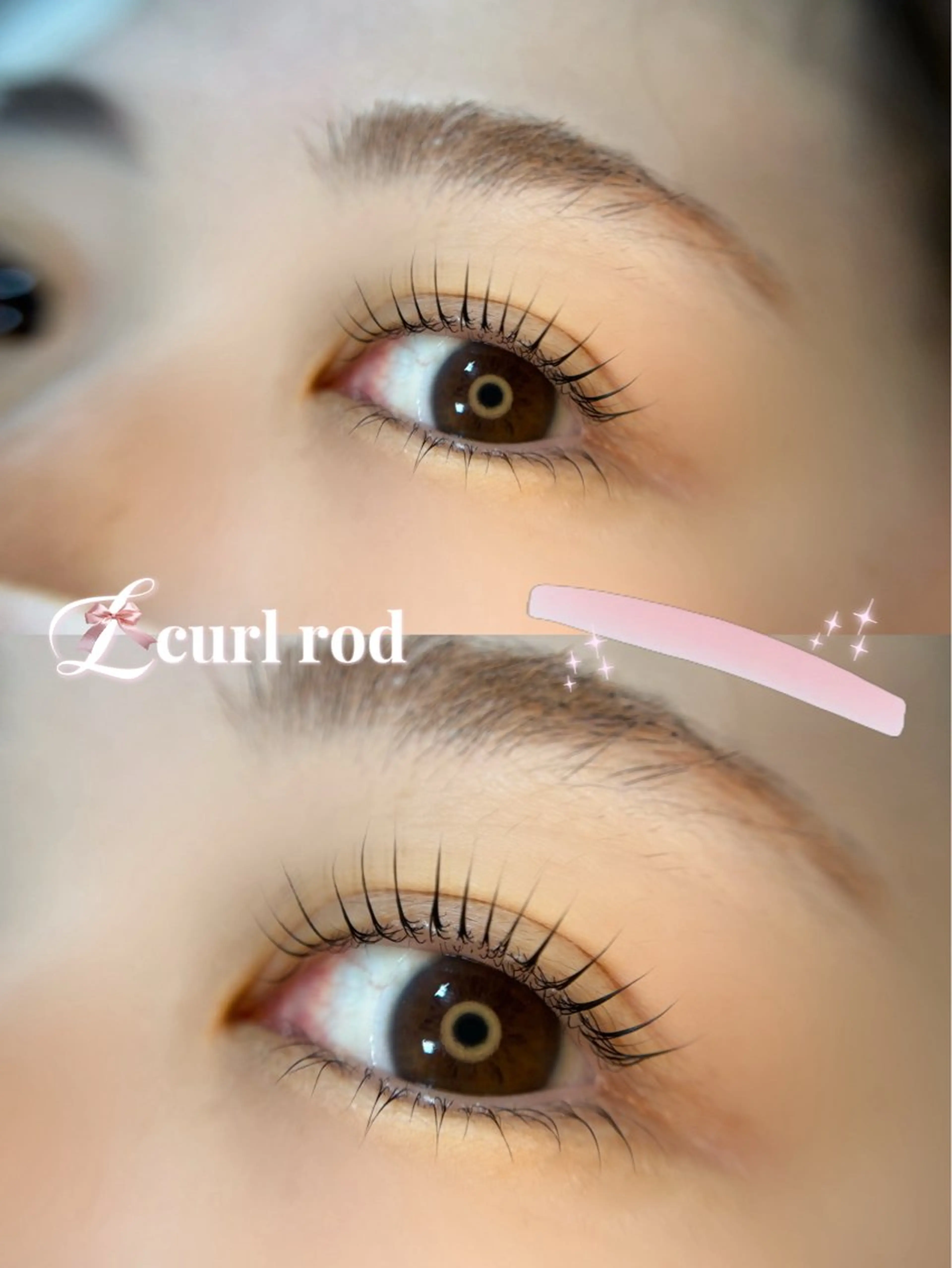 マツエク・マツパ Lカール 一重×まつ毛パーマ グランボーテ高岡駅南店所属・Sato Hinaのマツエク・マツパデザイン