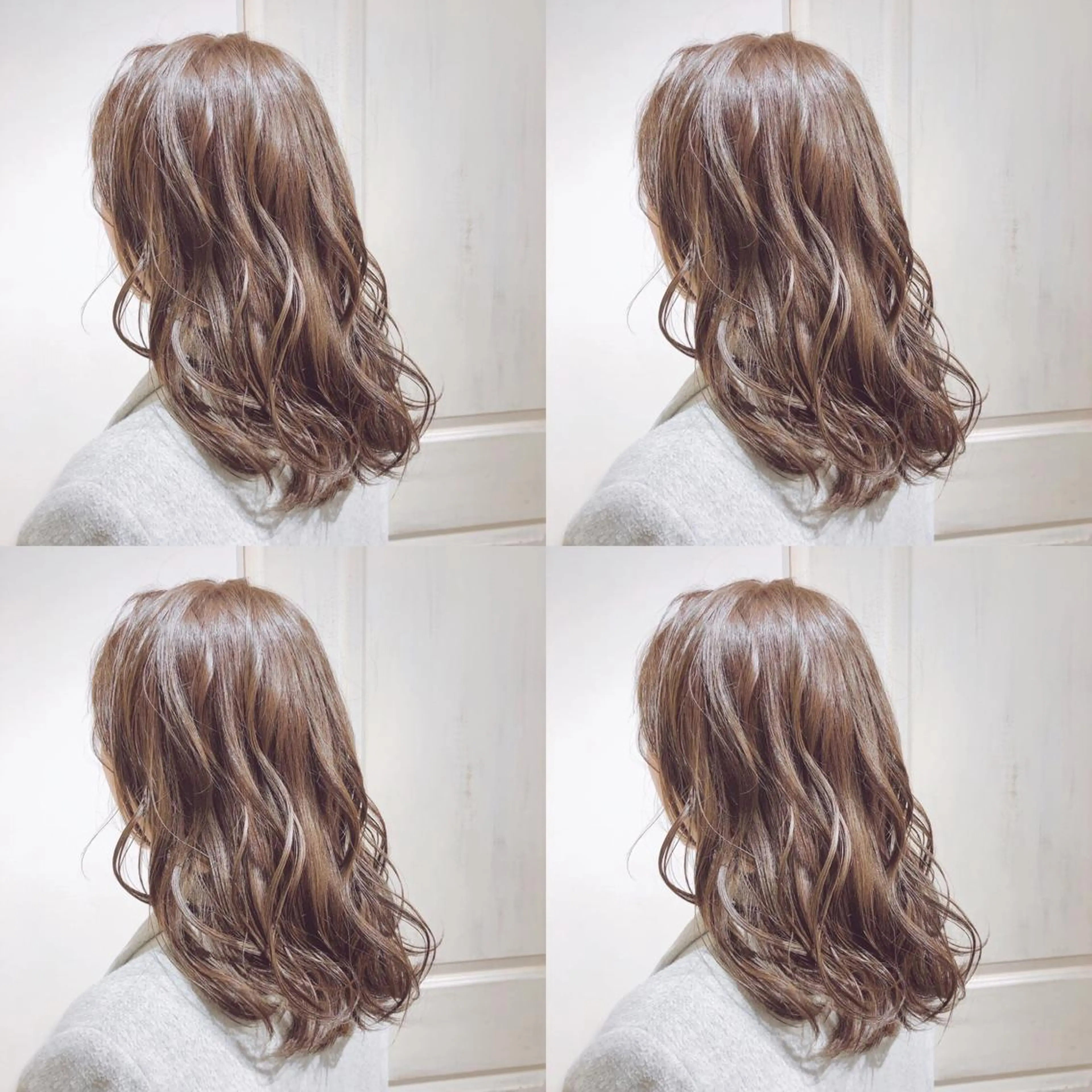 ミディアム カラー レイヤー×髪質改善 マネージャー安藤光司のヘアスタイル