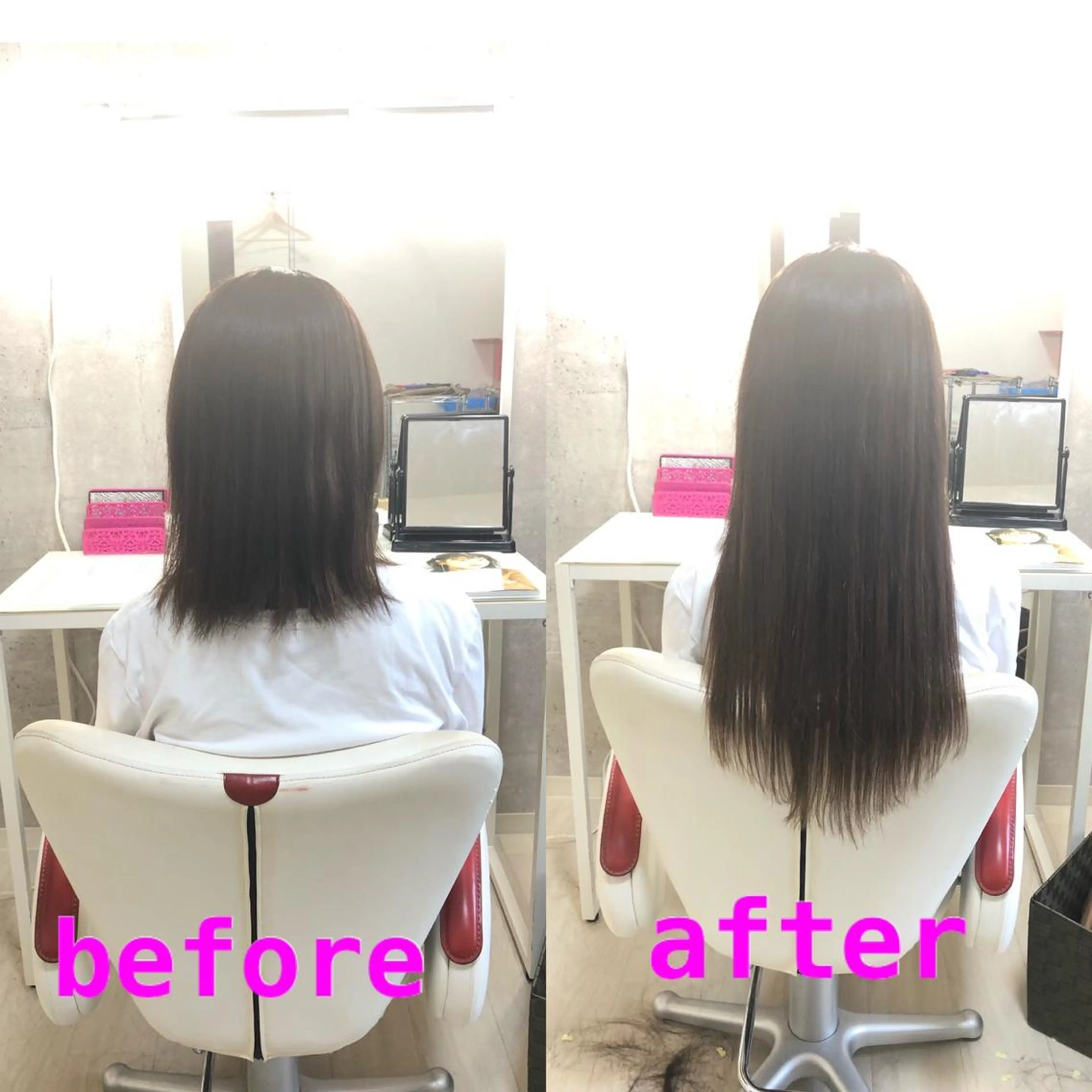 ロング エクステ ドレスアップ心斎橋店所属・🌸ドレスアップ 心斎橋店🌸のヘアスタイル