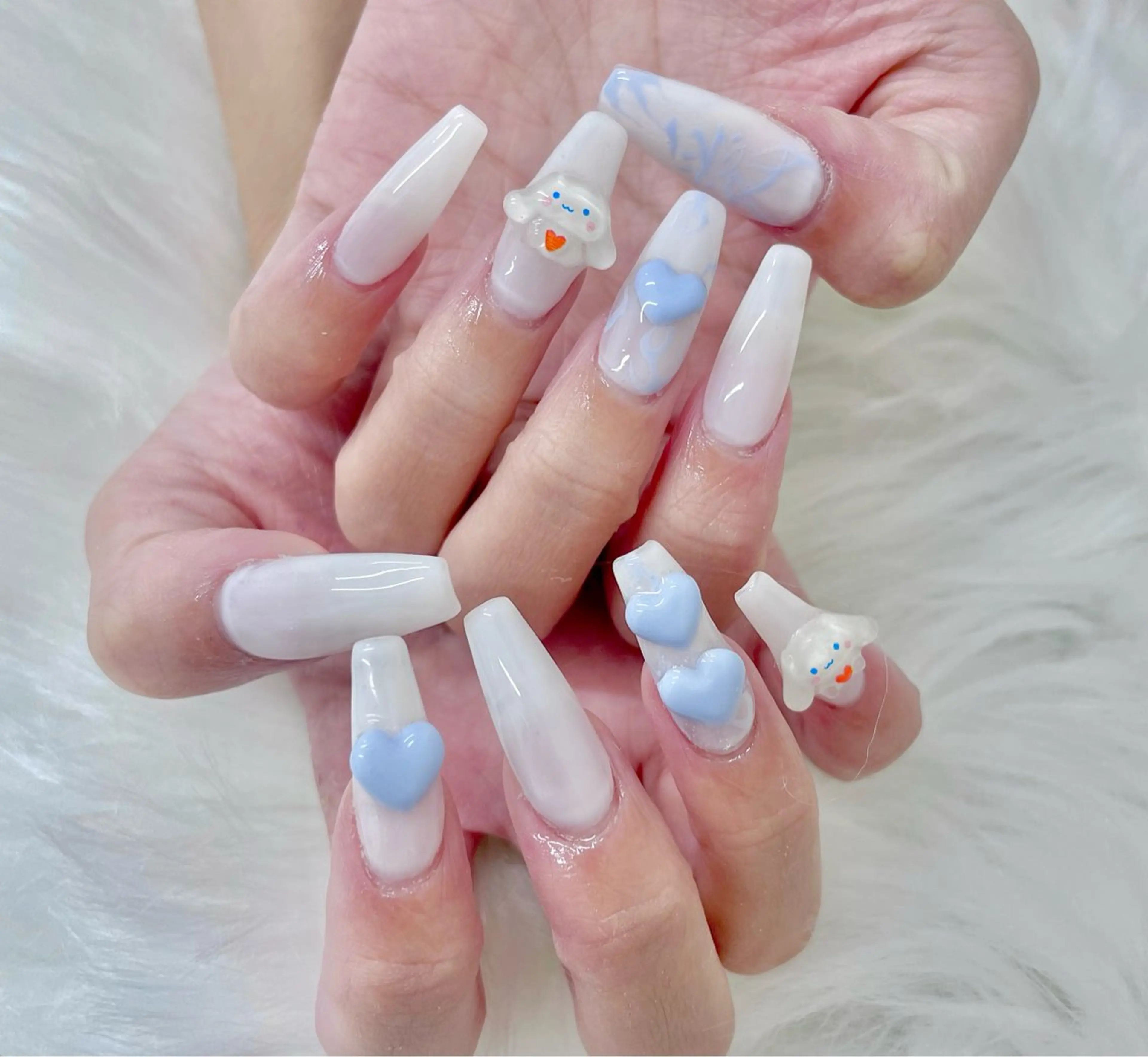 ネイル ハート 松森 千夏のネイルデザイン