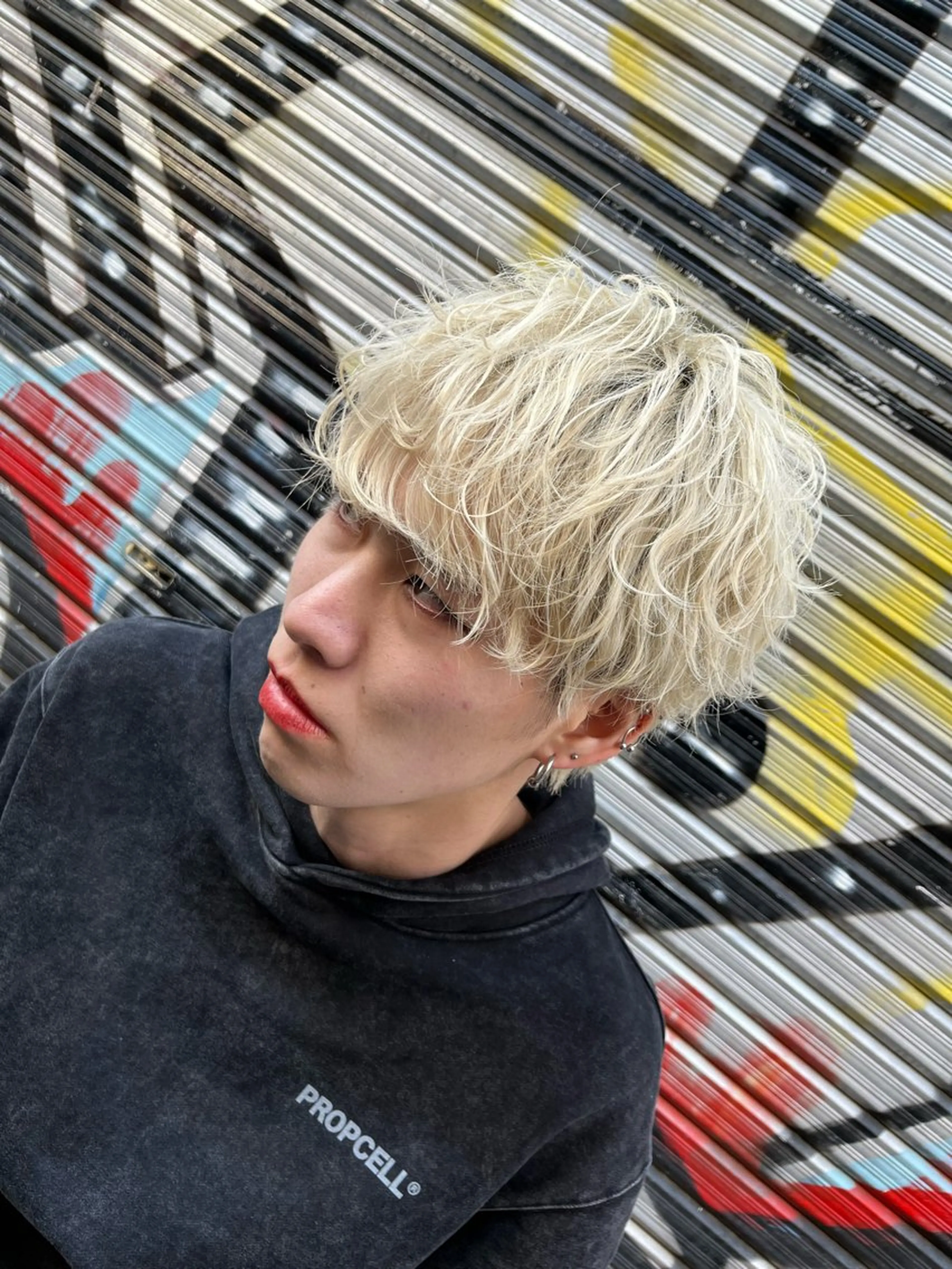 ショート メンズ メンズパーマ/心斎橋 /四ツ橋駅/しょうまのヘアスタイル