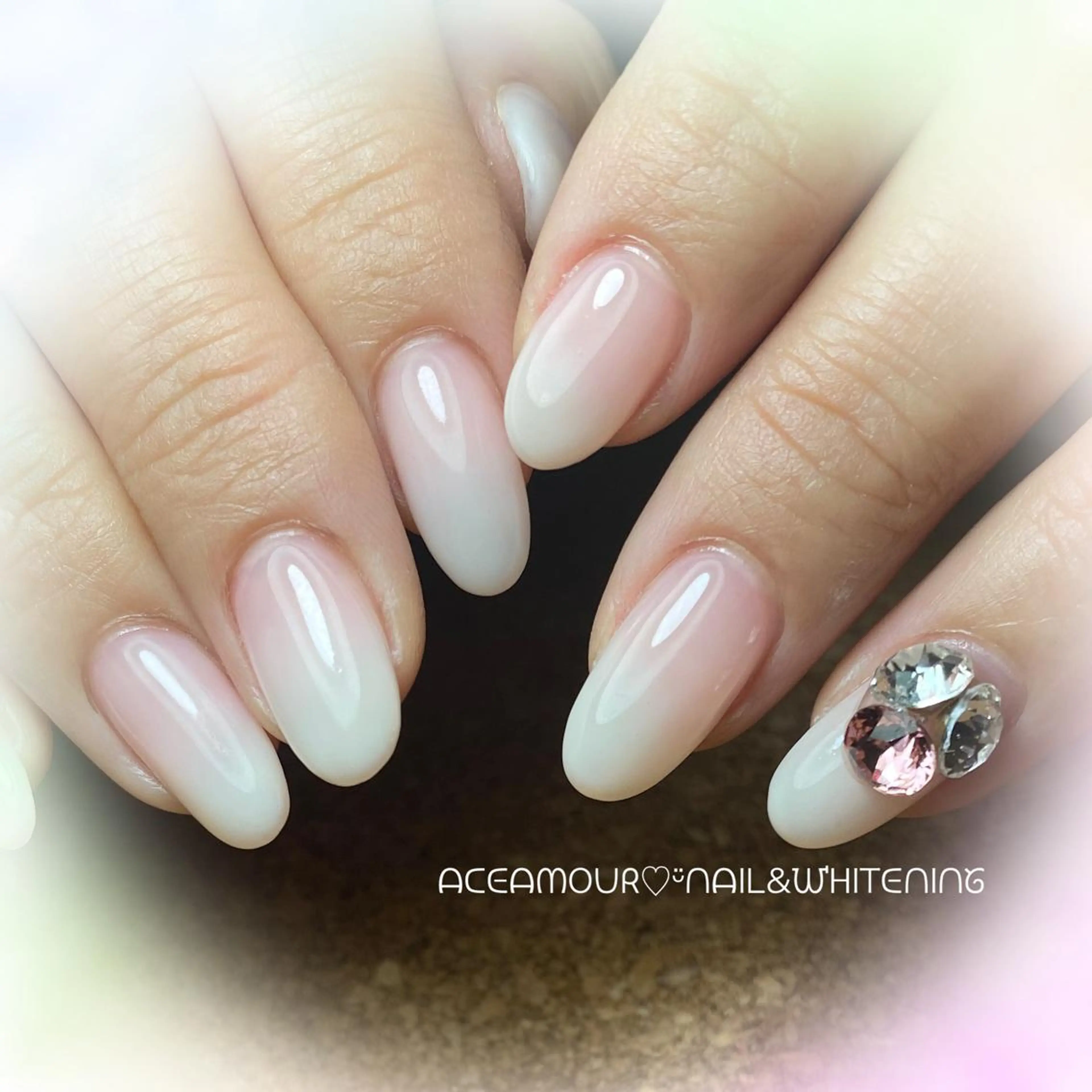 ネイル ネイル/耳つぼ /新ホワイトニングのネイルデザイン