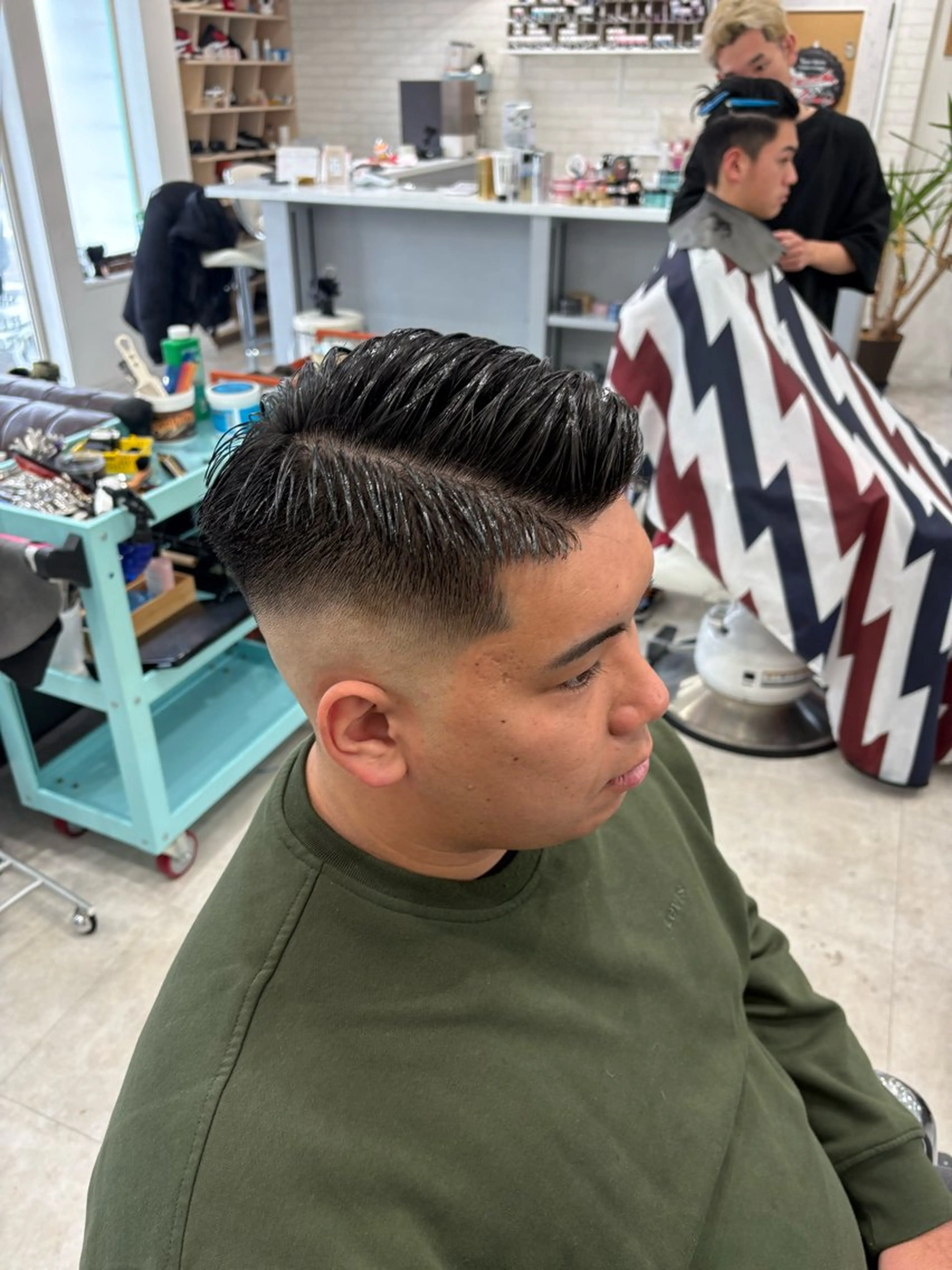 ショート メンズ カット CUCUMBER所属・本間 颯太のヘアスタイル