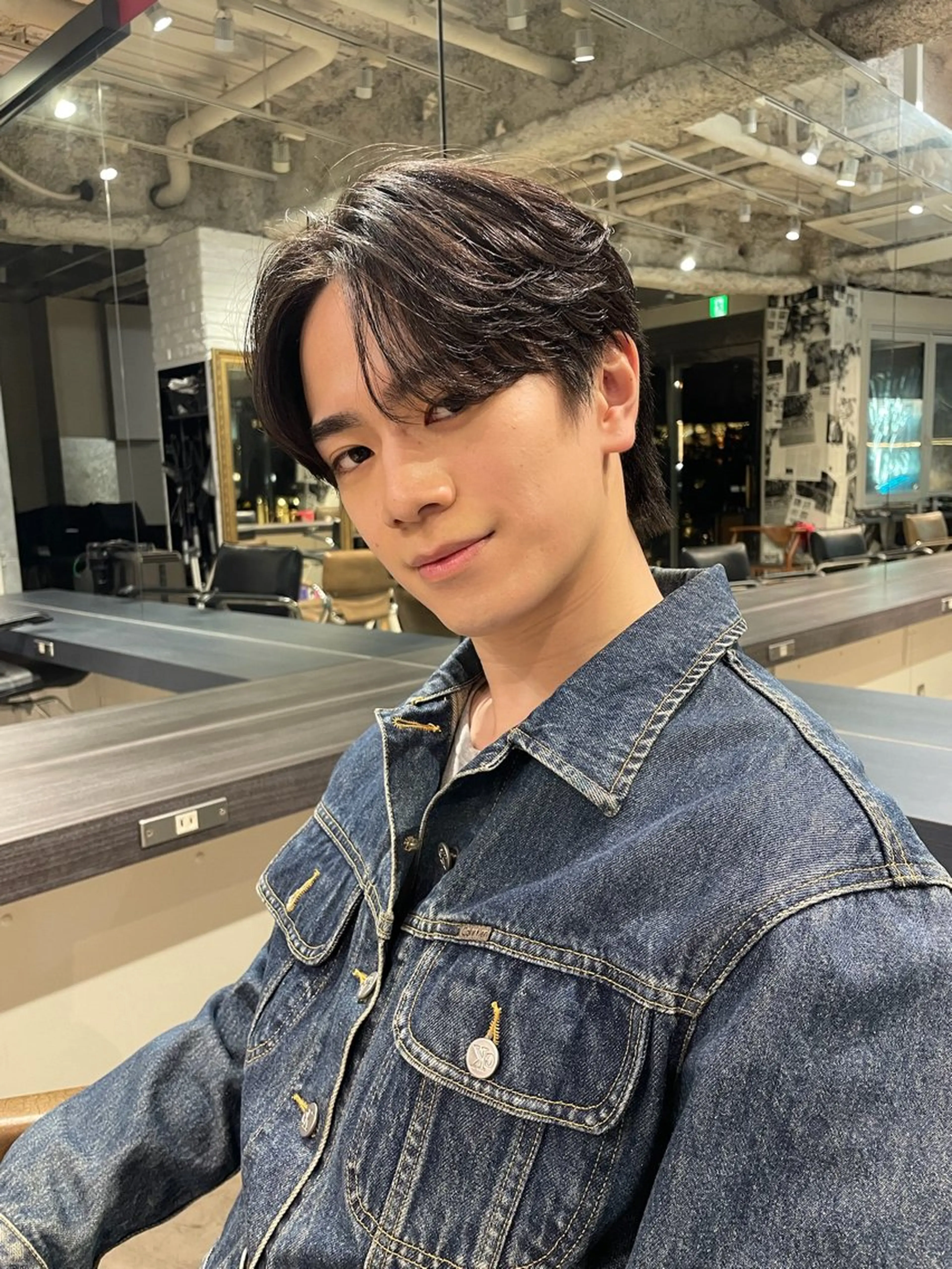 メンズ✨️ニュアンスパーマ/毛流れパーマ✨️➕似合わせカット✂️の写真