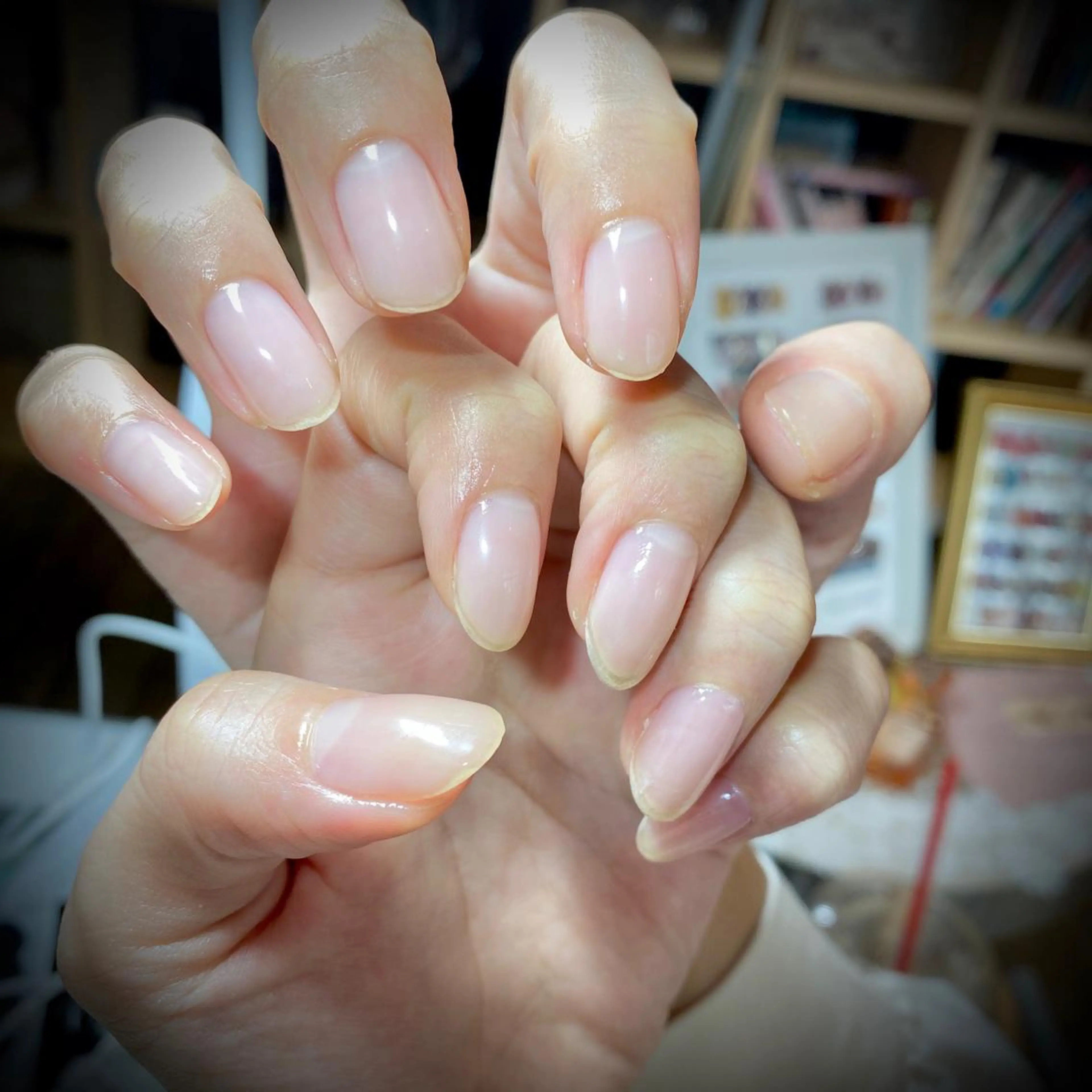 ネイル クリアネイル Temptation mainailのネイルデザイン