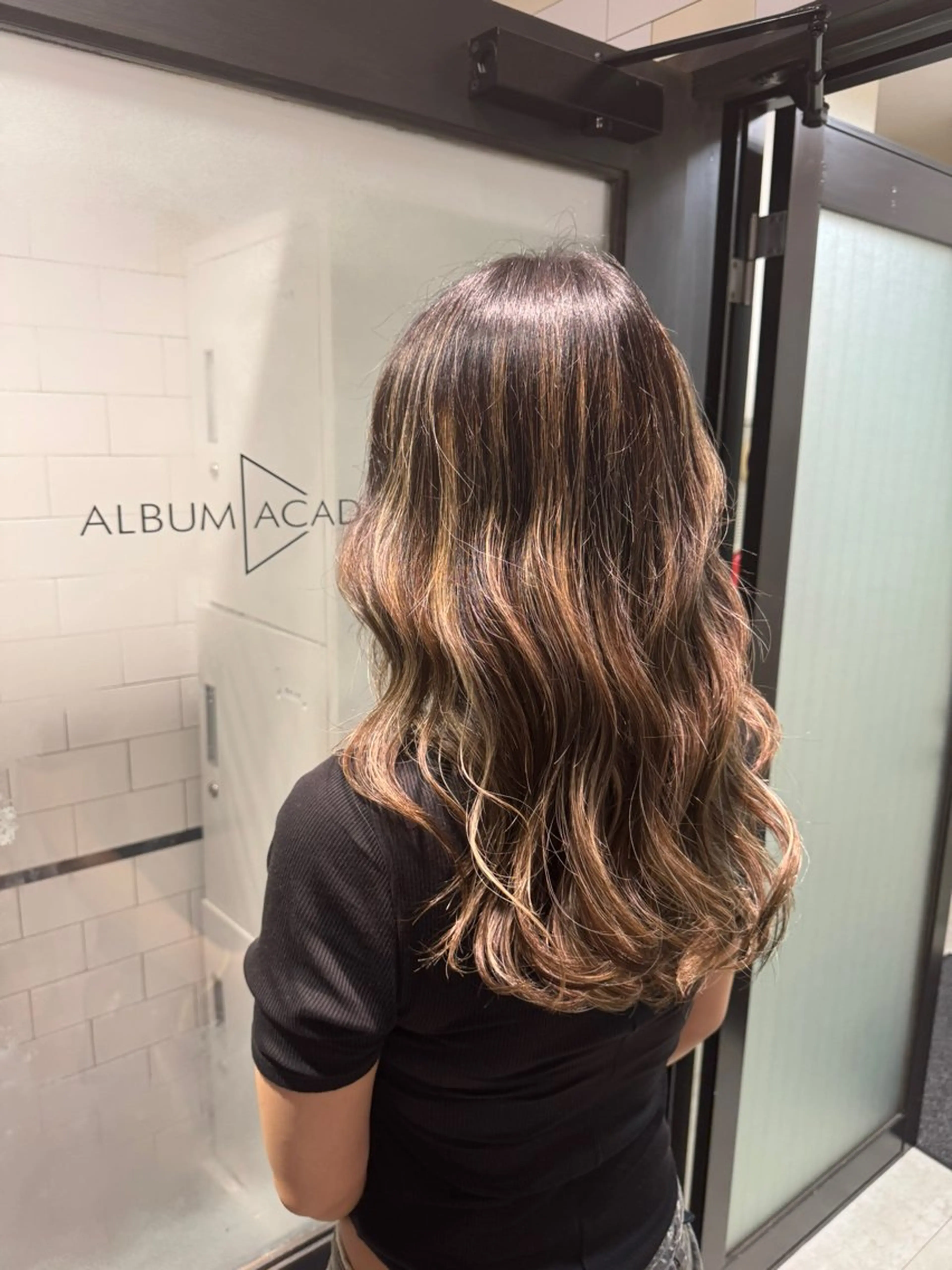 ロング 田村講幸 ALBUMアカデミーのヘアスタイル