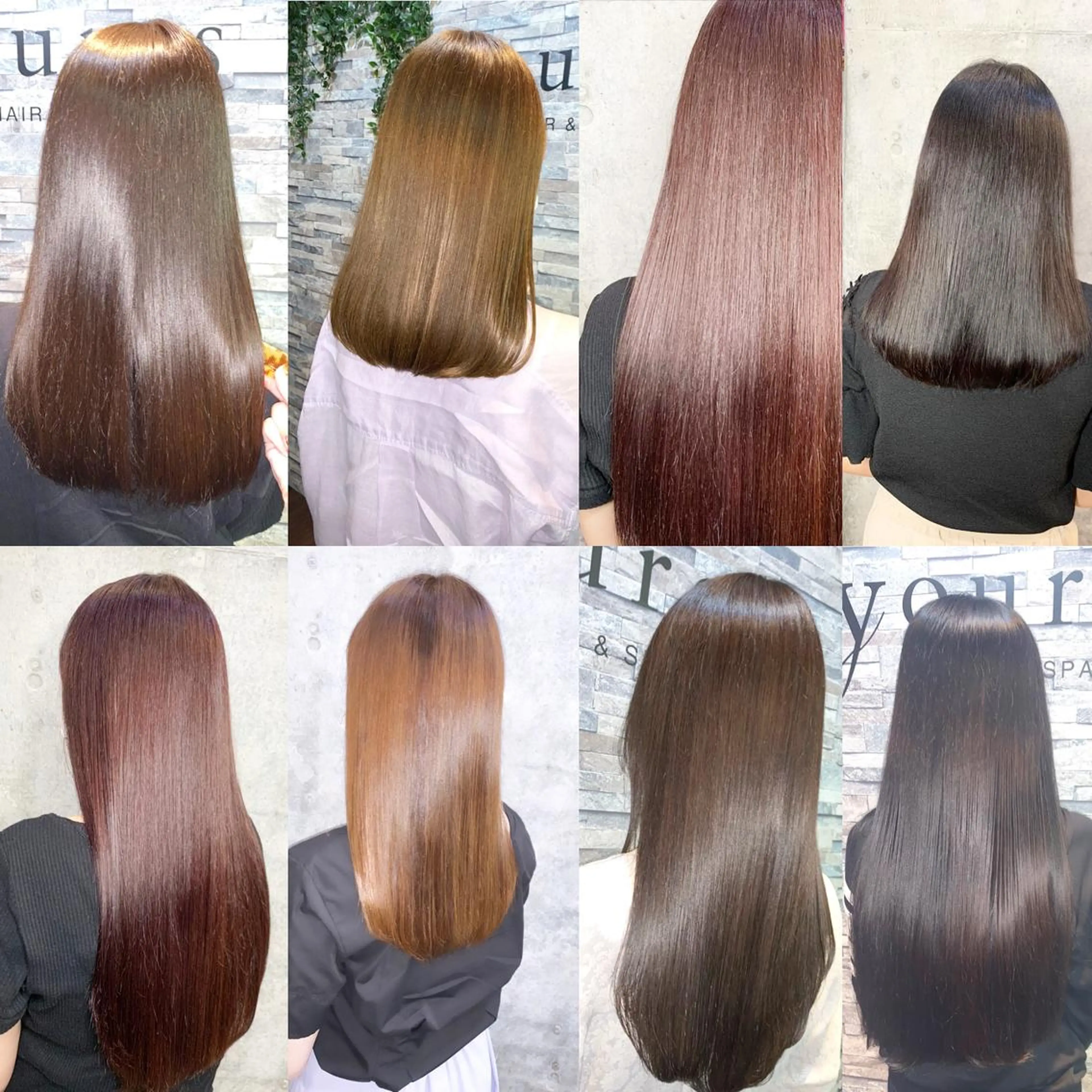 【3回までOK❣️】艶カラー＆髪質改善トリートメント✨カラー＆髪質改善のコースです♡水素のULTOWA使用🥳の写真