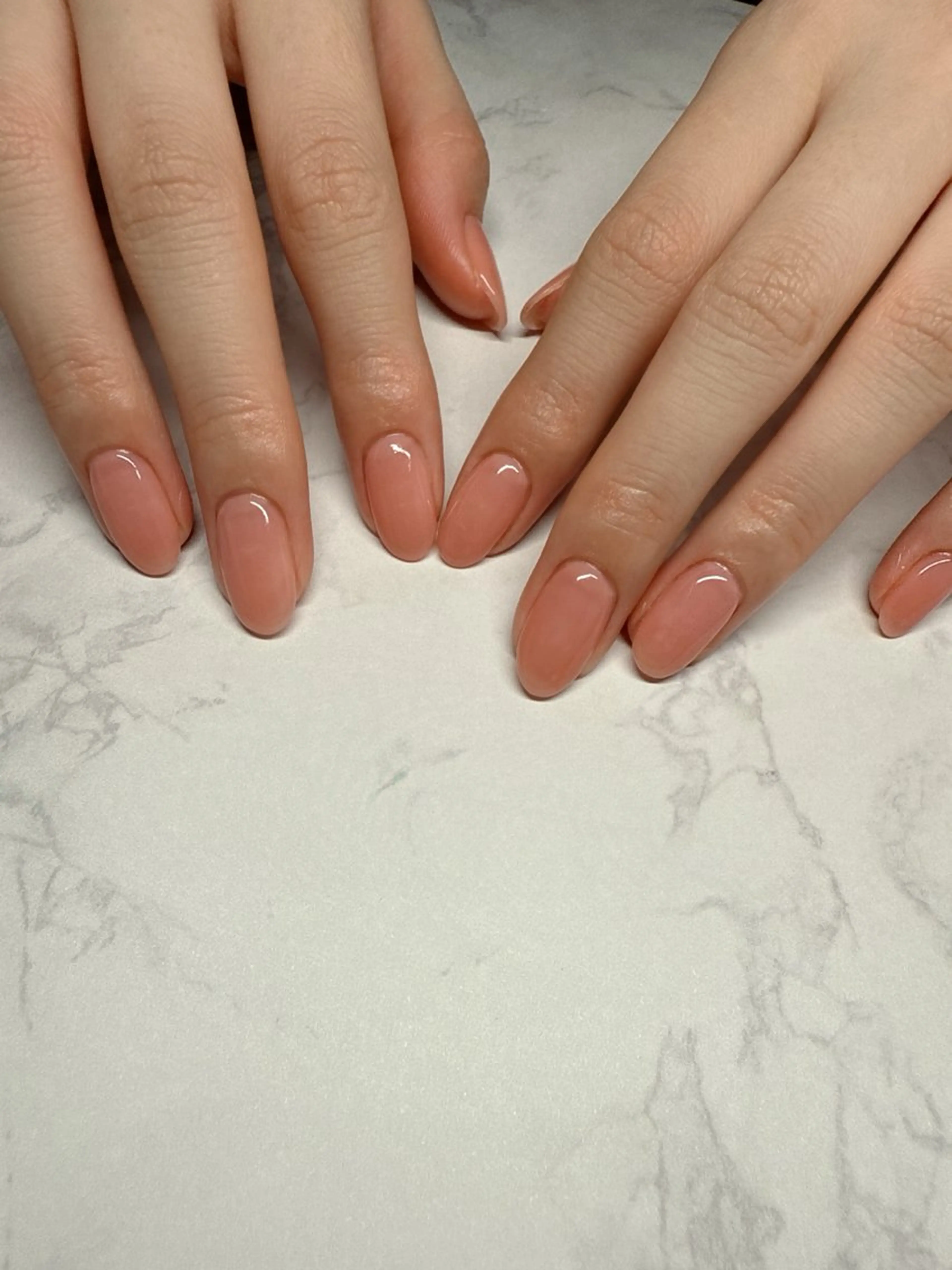 ネイル ワンカラーネイル ハンドネイル nailist SATO【銀座】のネイルデザイン