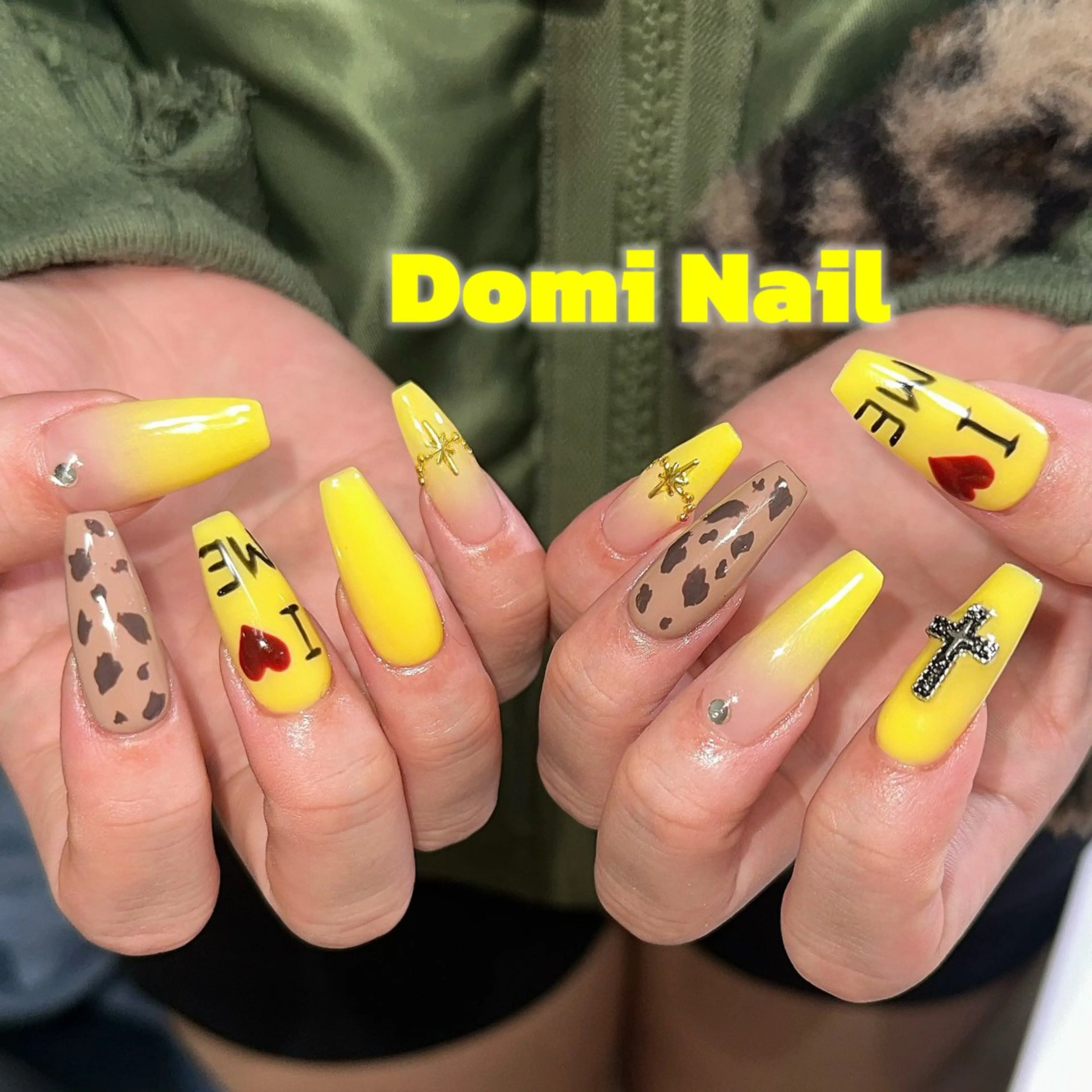 【人気No.1❤️‍🔥チップ長さだし】持ち込みデザイン小物パーツつけ放題🎀ケア込み11980円の写真