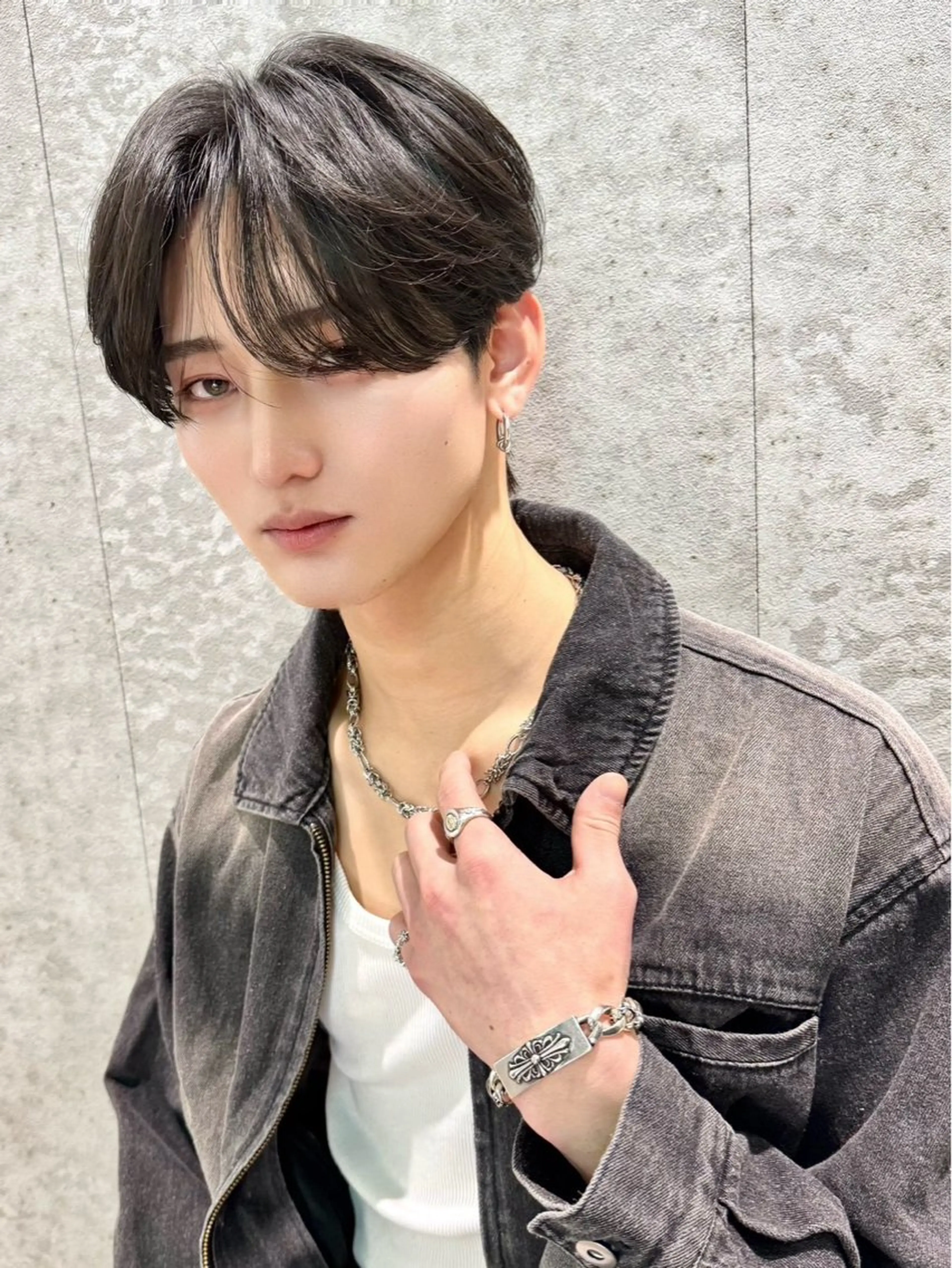 メンズ 🩵レイヤー/ボブ /🫧harukaのヘアスタイル