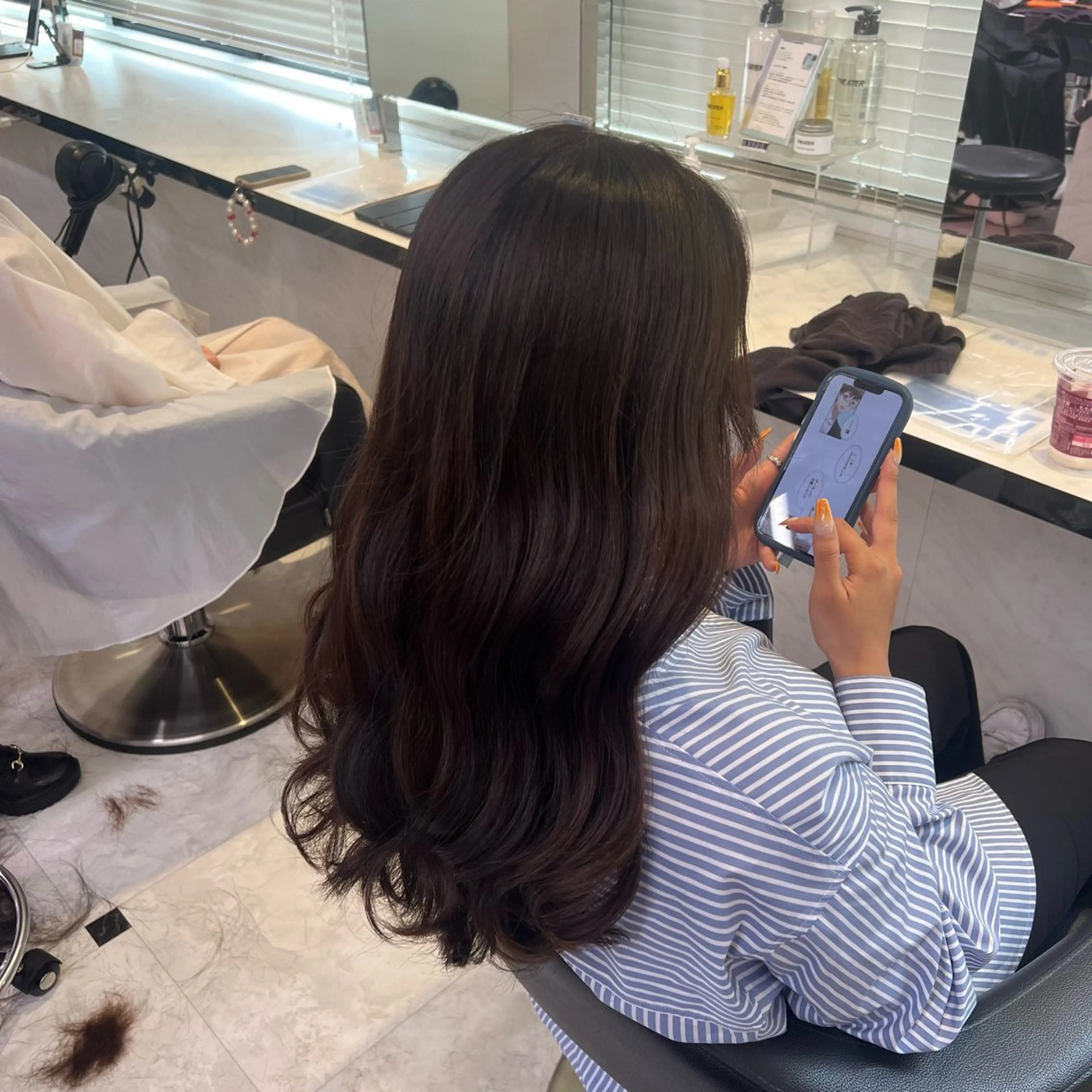 カラー ヘアカラー トリートメント ヘアセット 愛され暖色♥️モテ 艶髪♥️りなのヘアスタイル