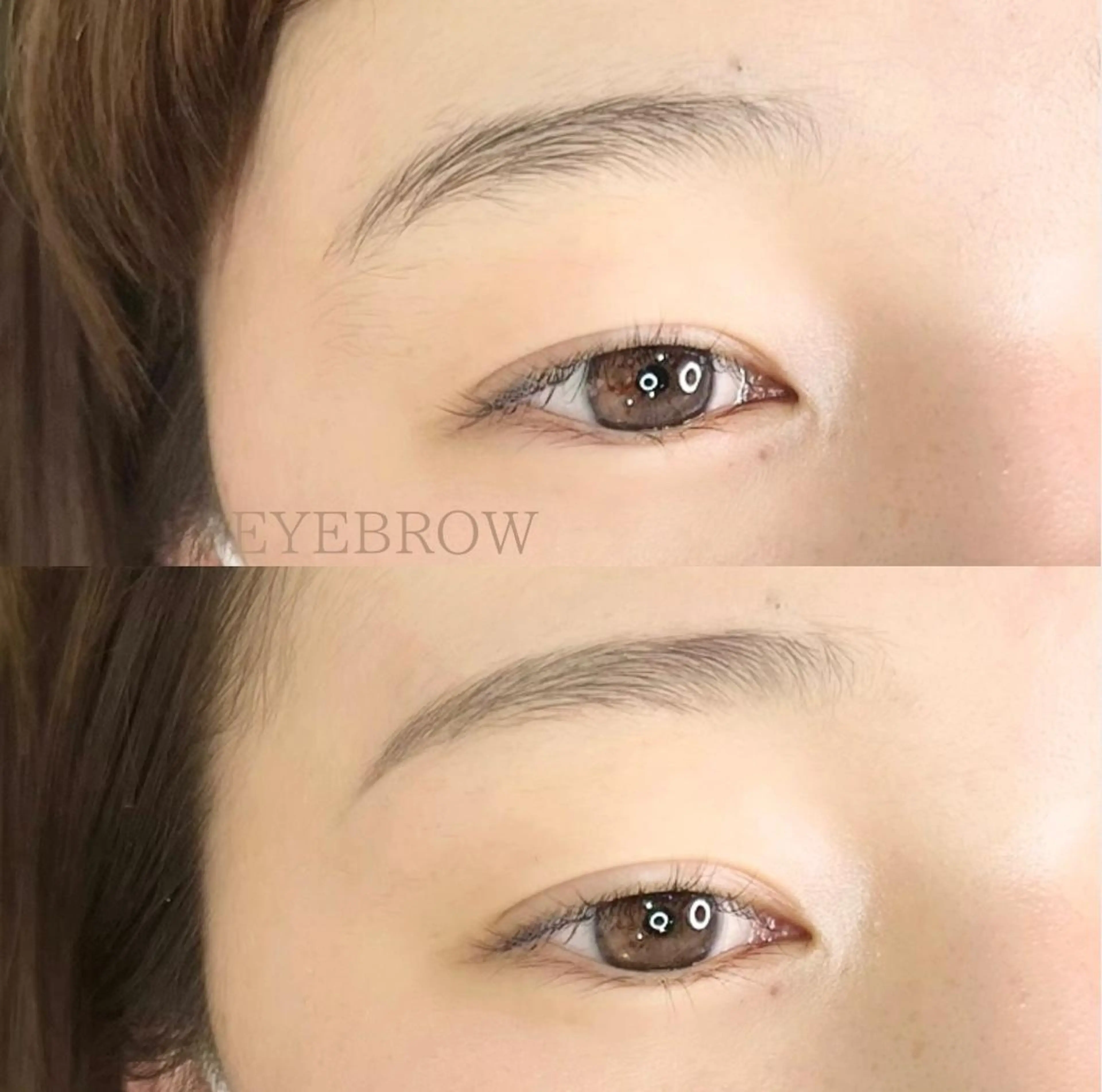 アイブロウ ワックス脱毛 An Bouffan EYEのマツエク・マツパデザイン