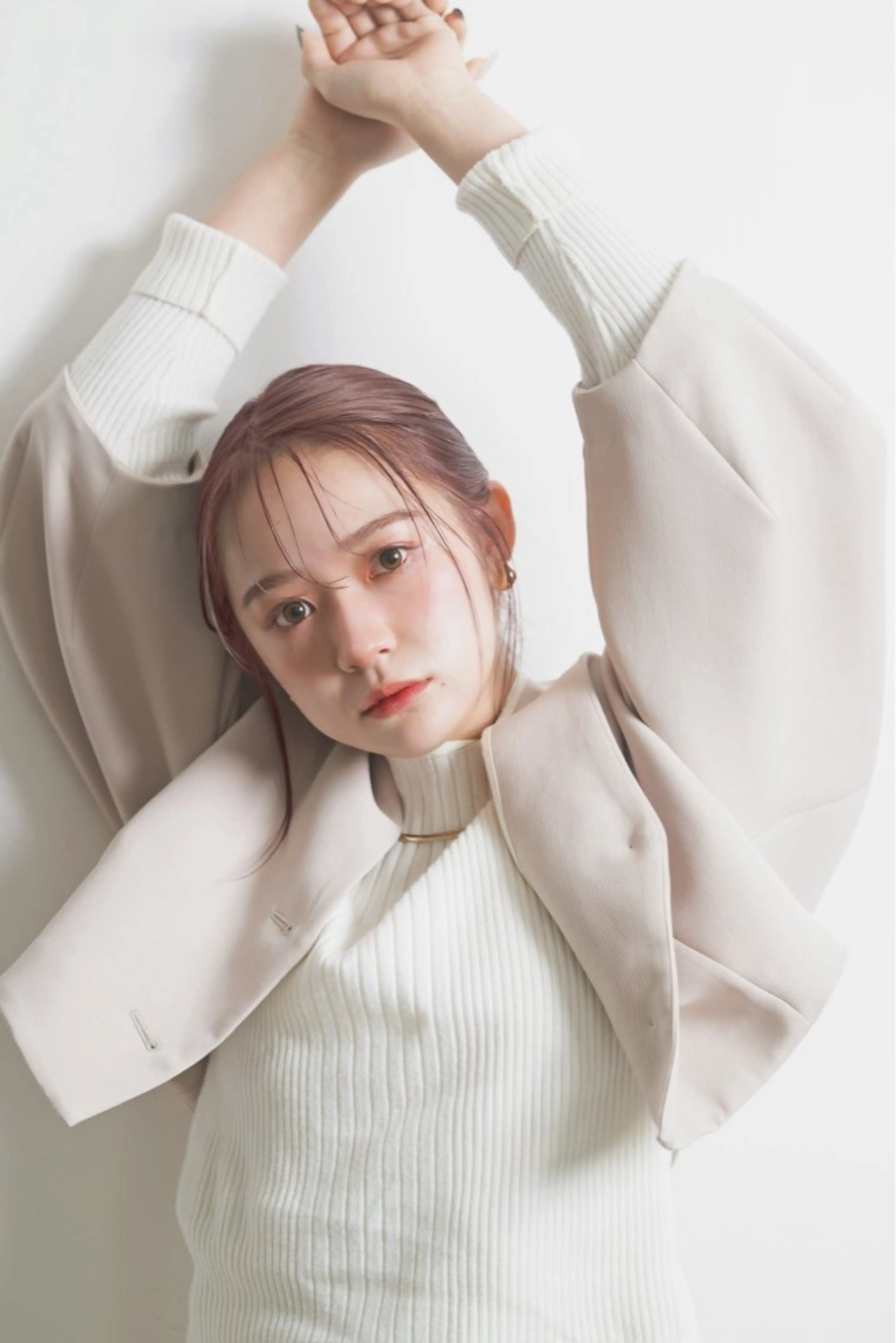 ロング カラー 💛🤍U too e’s 鎌倉🧸のヘアスタイル