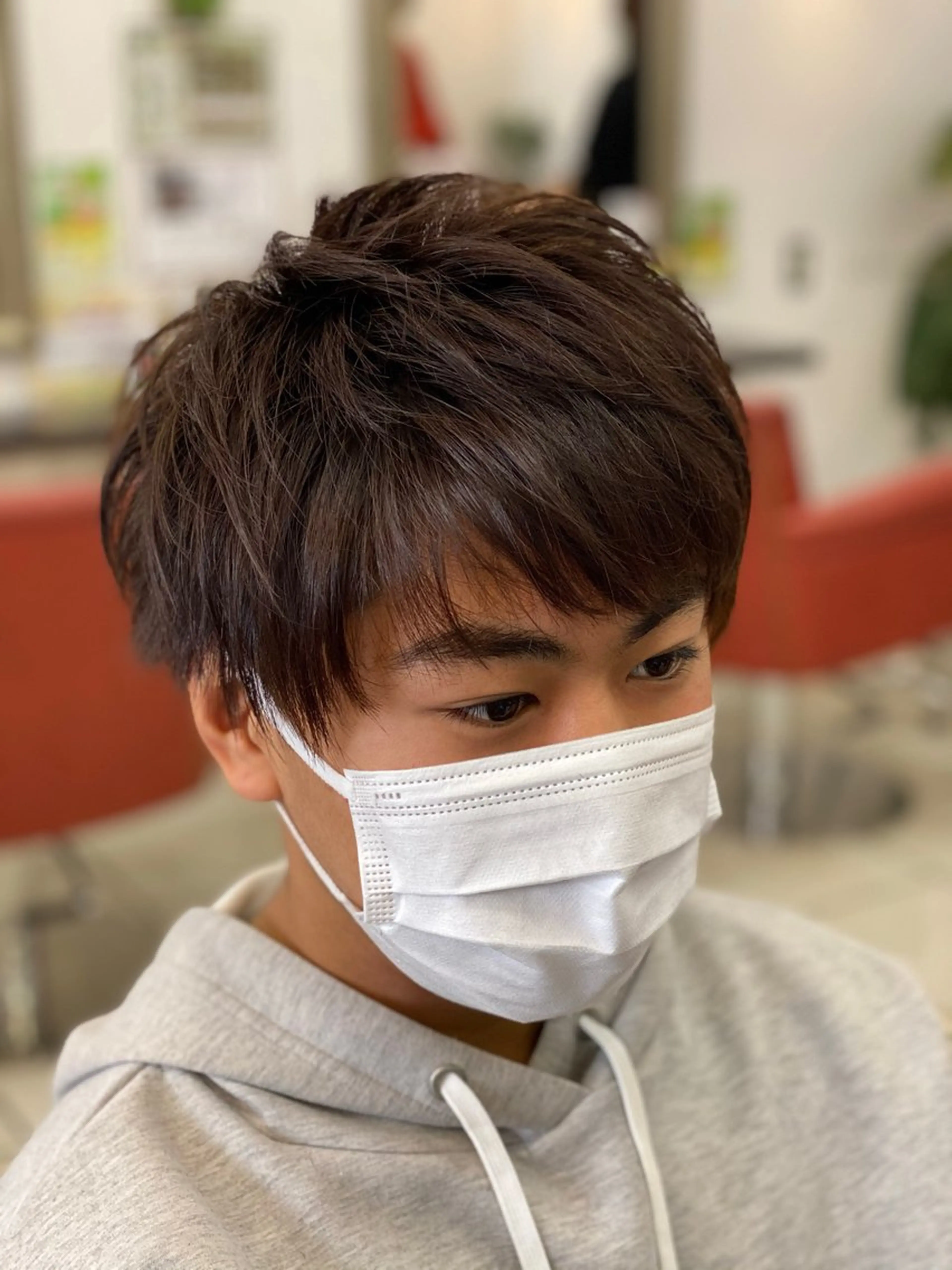 ショート メンズ 翠川 靖のヘアスタイル