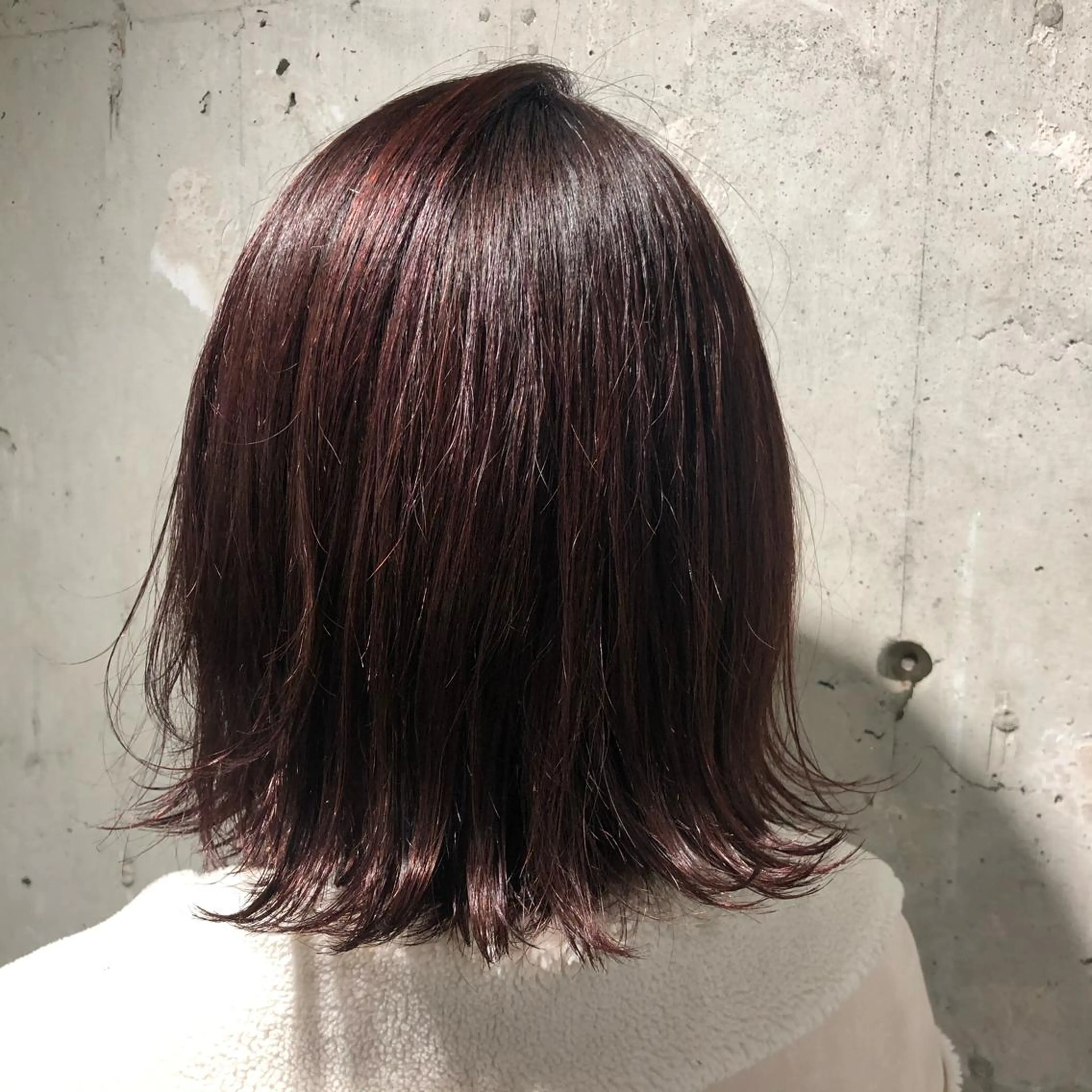 ショート カラー ヘアカラー トリートメント ヘッドスパ Qin shaire salon 原宿店所属・レイヤーカット 韓国ヘアayameのヘアスタイル