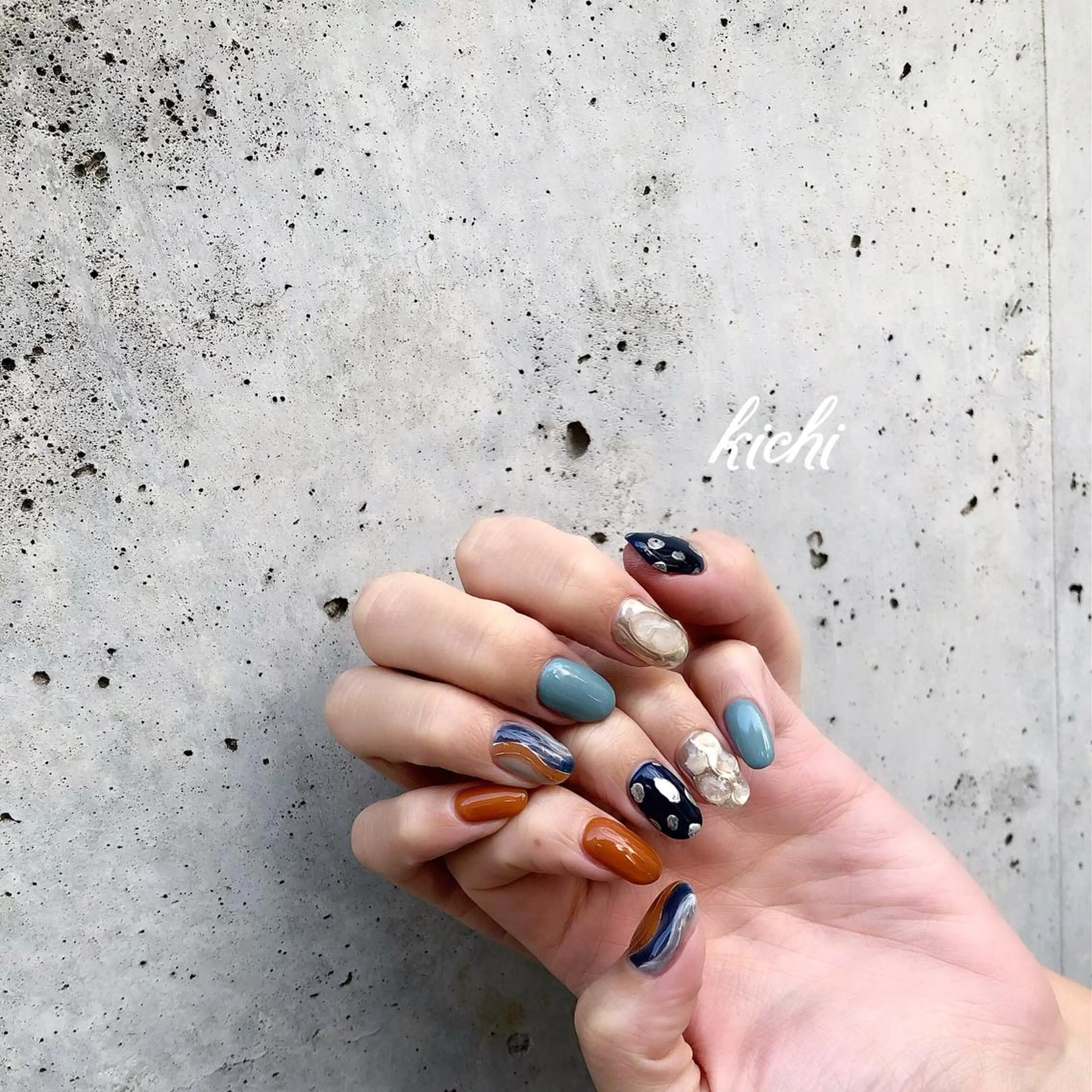 ネイル kichi･:* みじゅのネイルデザイン