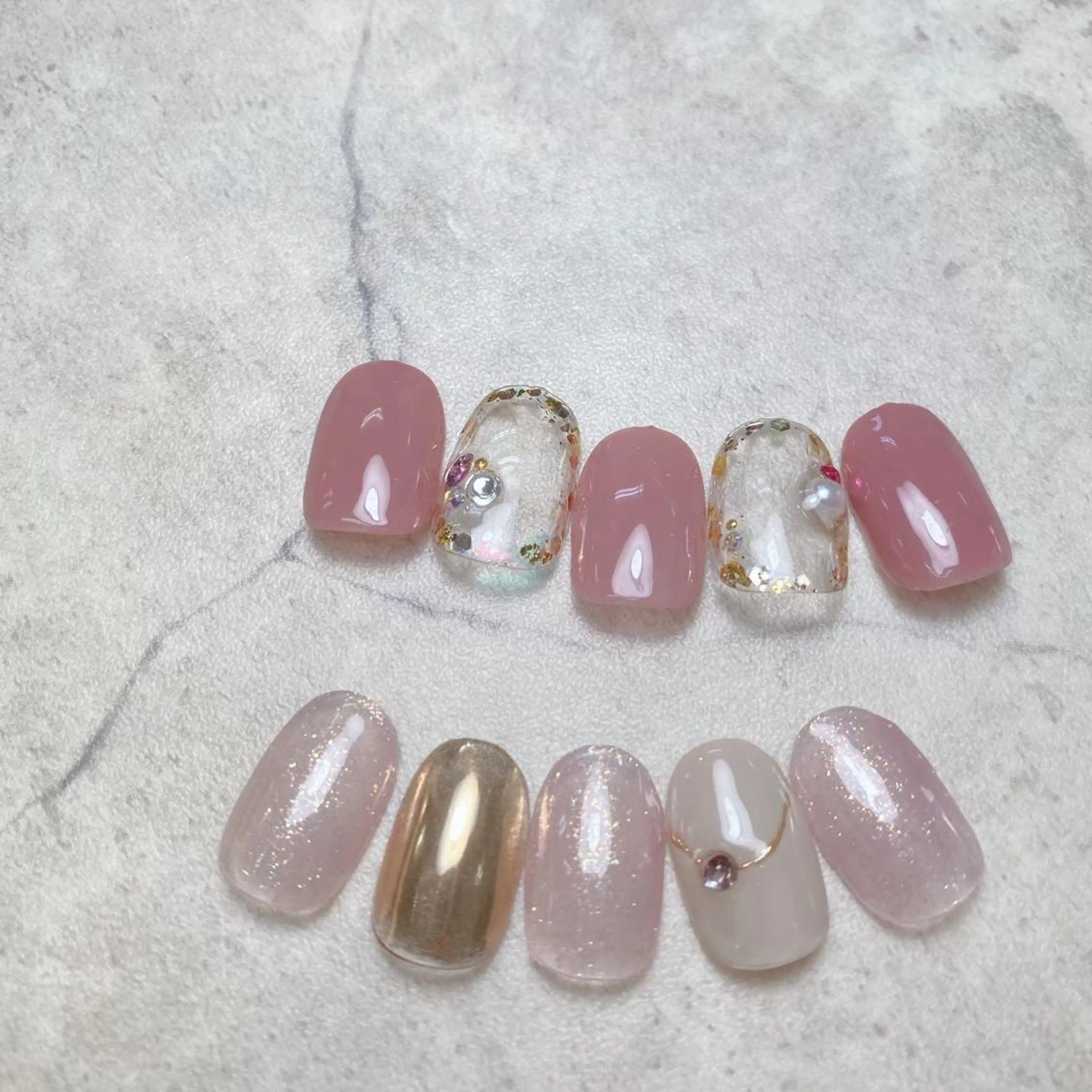 ネイル シンプルネイル ハーリッチnail HeaRichのネイルデザイン