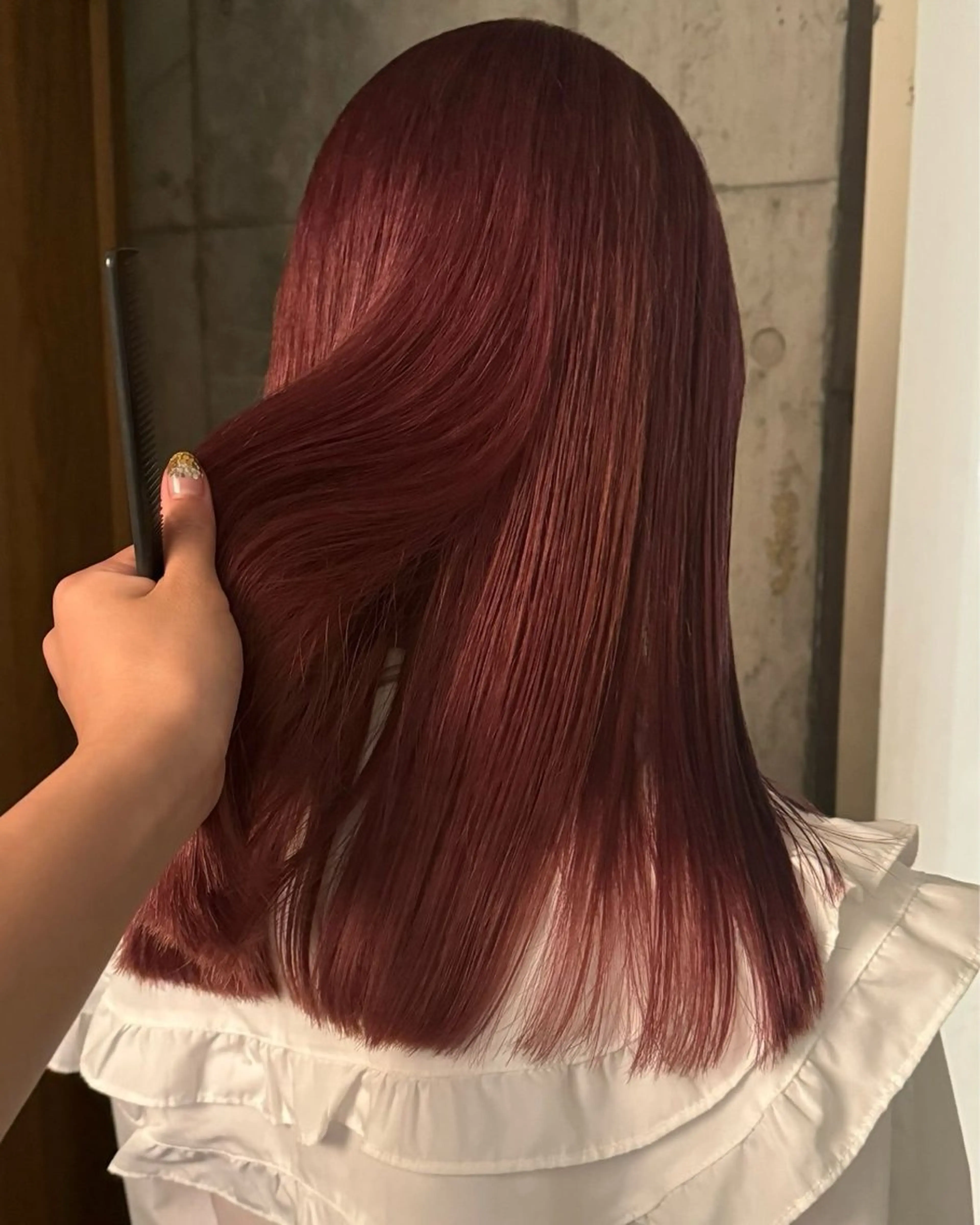 ロング カラー ヘアカラー 亜海 /レディースパーマのヘアスタイル