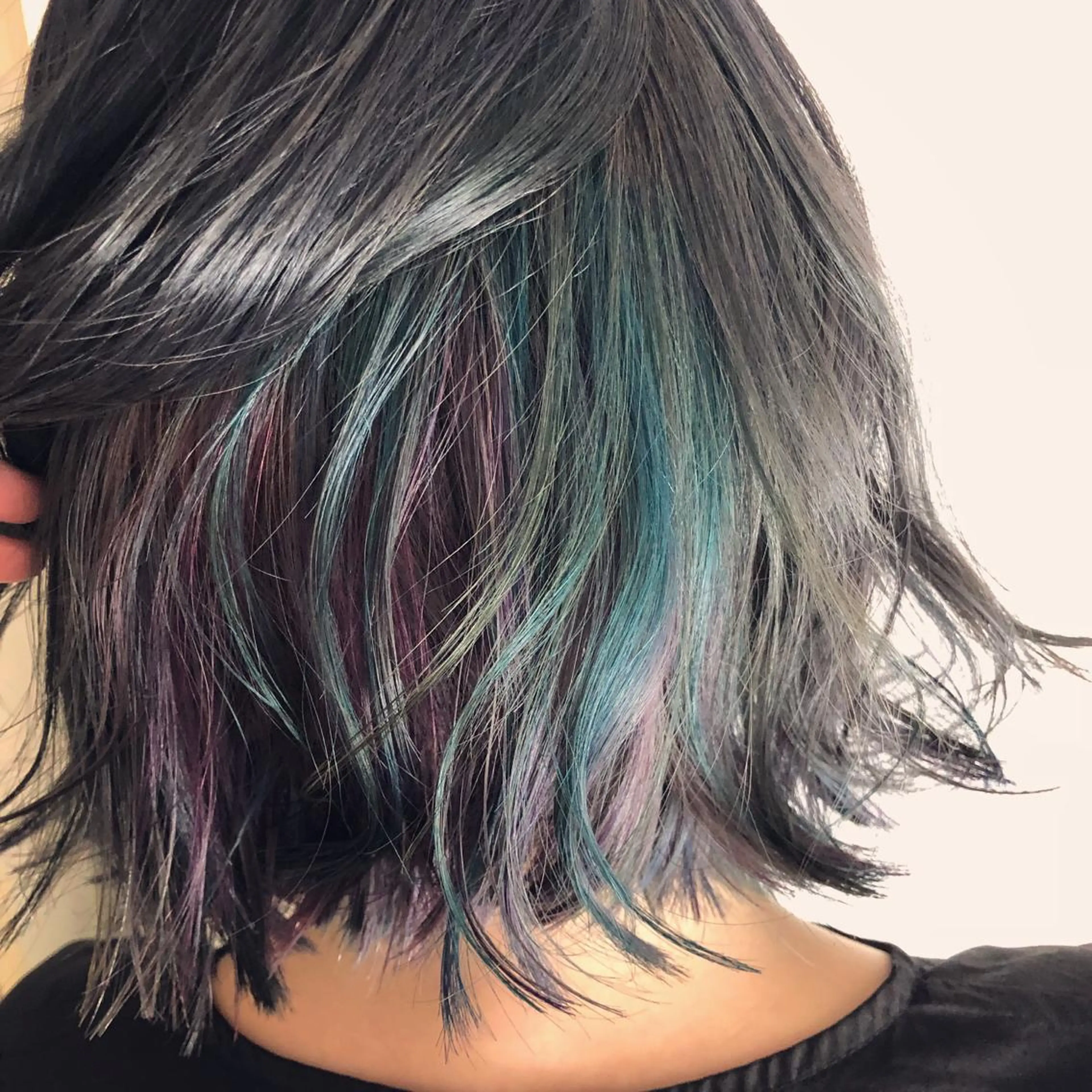 ミディアム カラー ユニコーンカラー カット ヘアカラー トリートメント 原宿サロン代表 デザインカラー伊藤卓のヘアスタイル