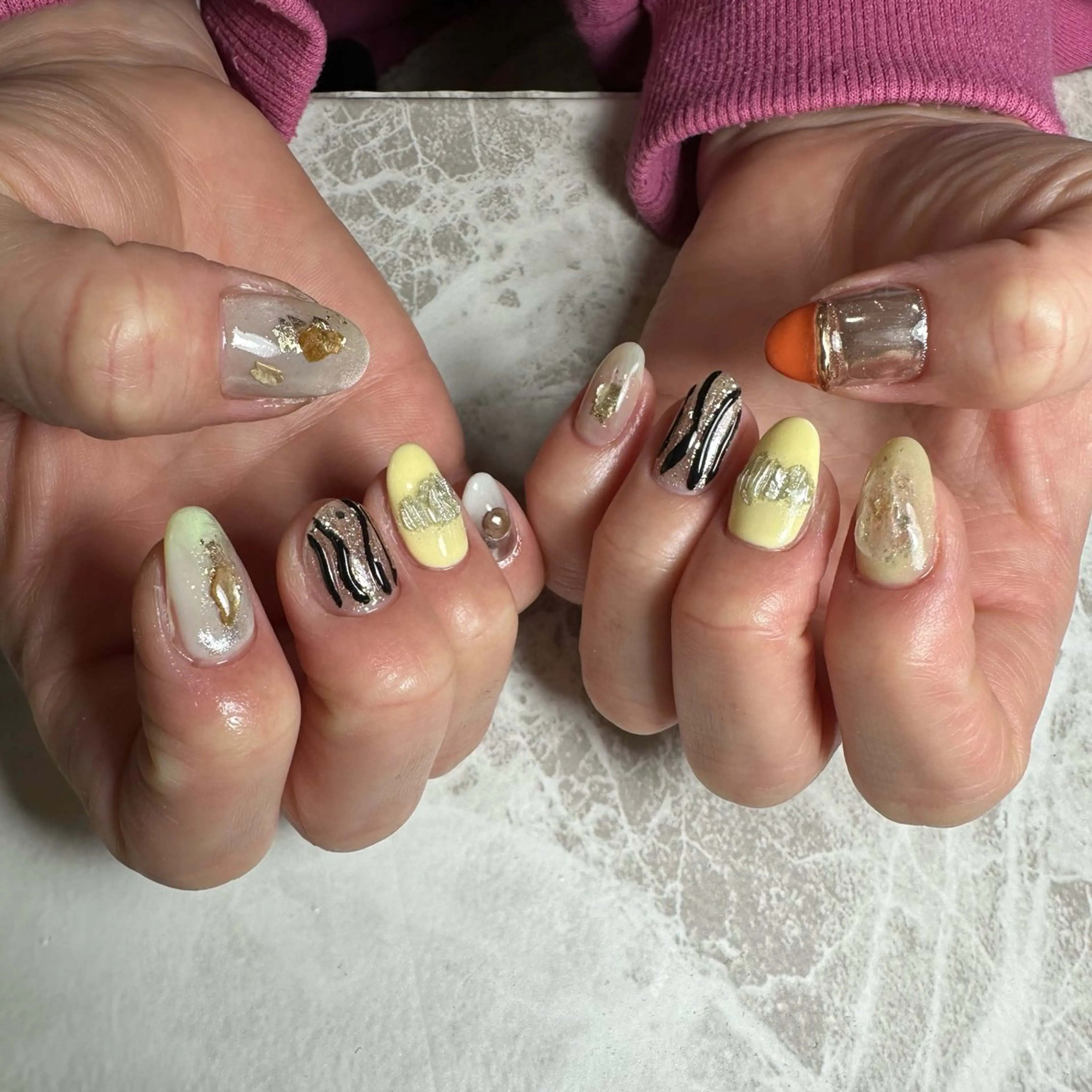 ネイル ハンドネイル repos~ルポ~所属・里見 麗のネイルデザイン