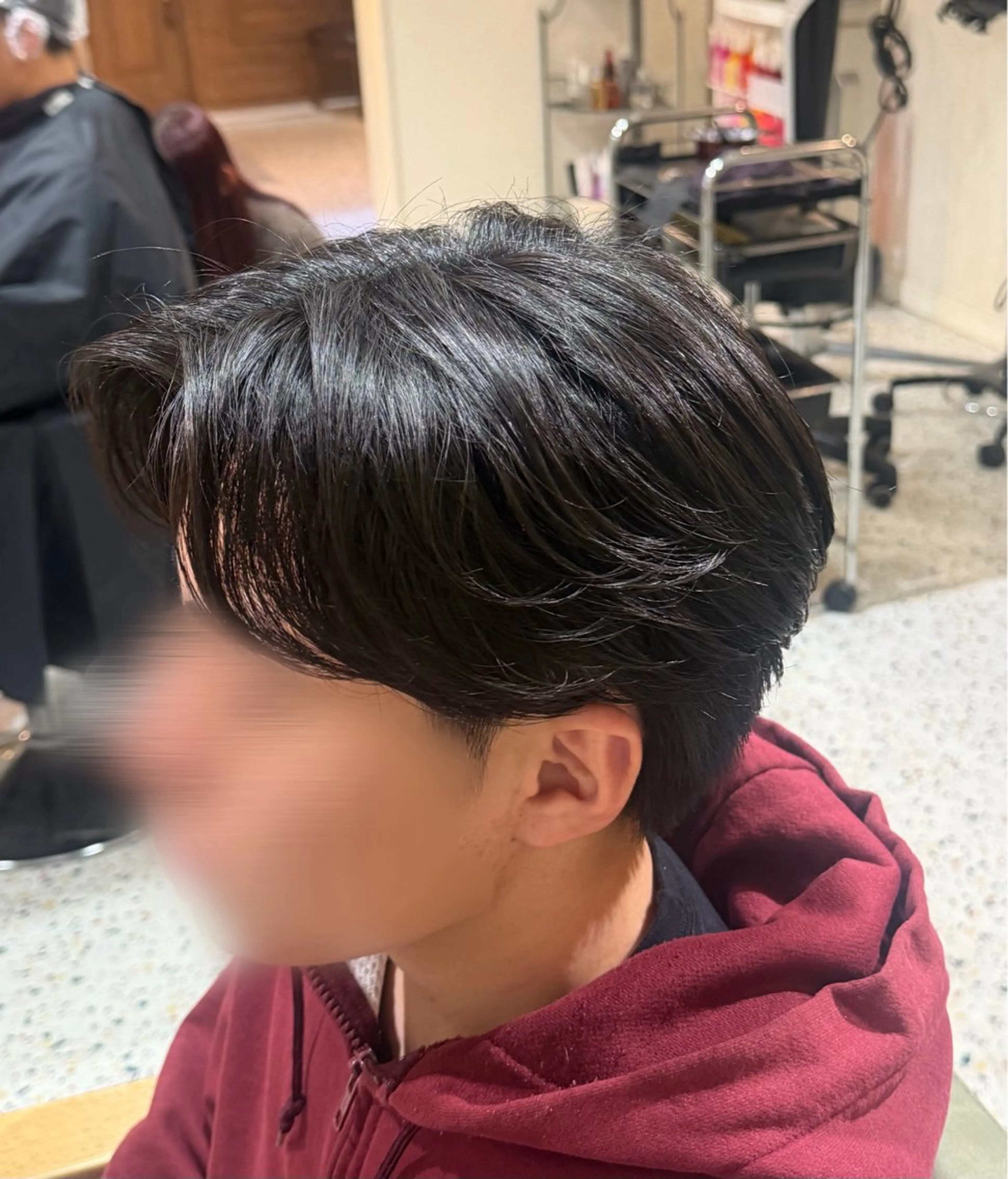 ニュアンスパーマ＋カットの写真