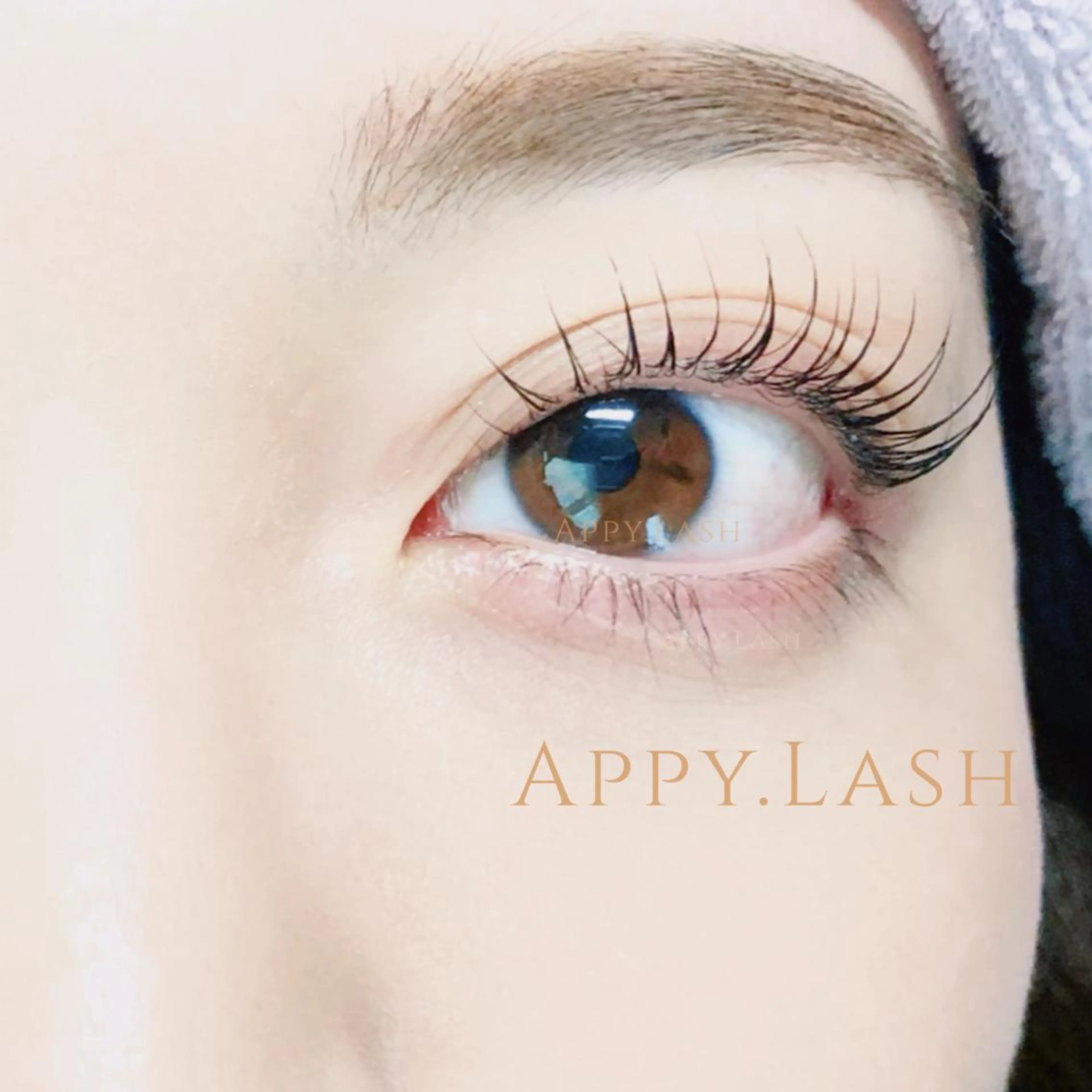 マツエク・マツパ フラットラッシュ ナチュラル パリジェンヌラッシュリフト まつげパーマ ボリュームラッシュ まつげと眉の専門店 Appy.Lashのマツエク・マツパデザイン