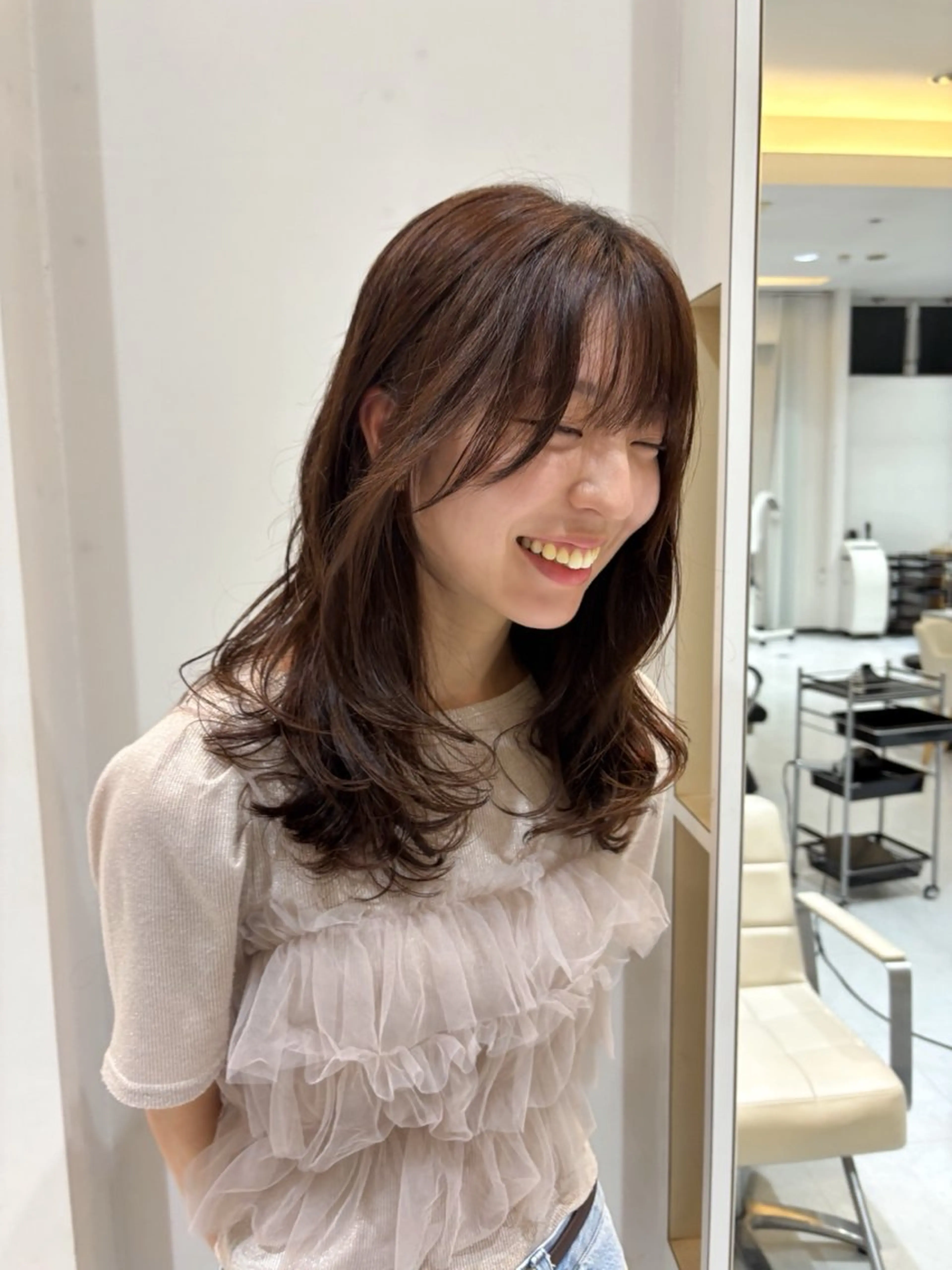 ロング U hair師勝 成戸飛羽磨のヘアスタイル