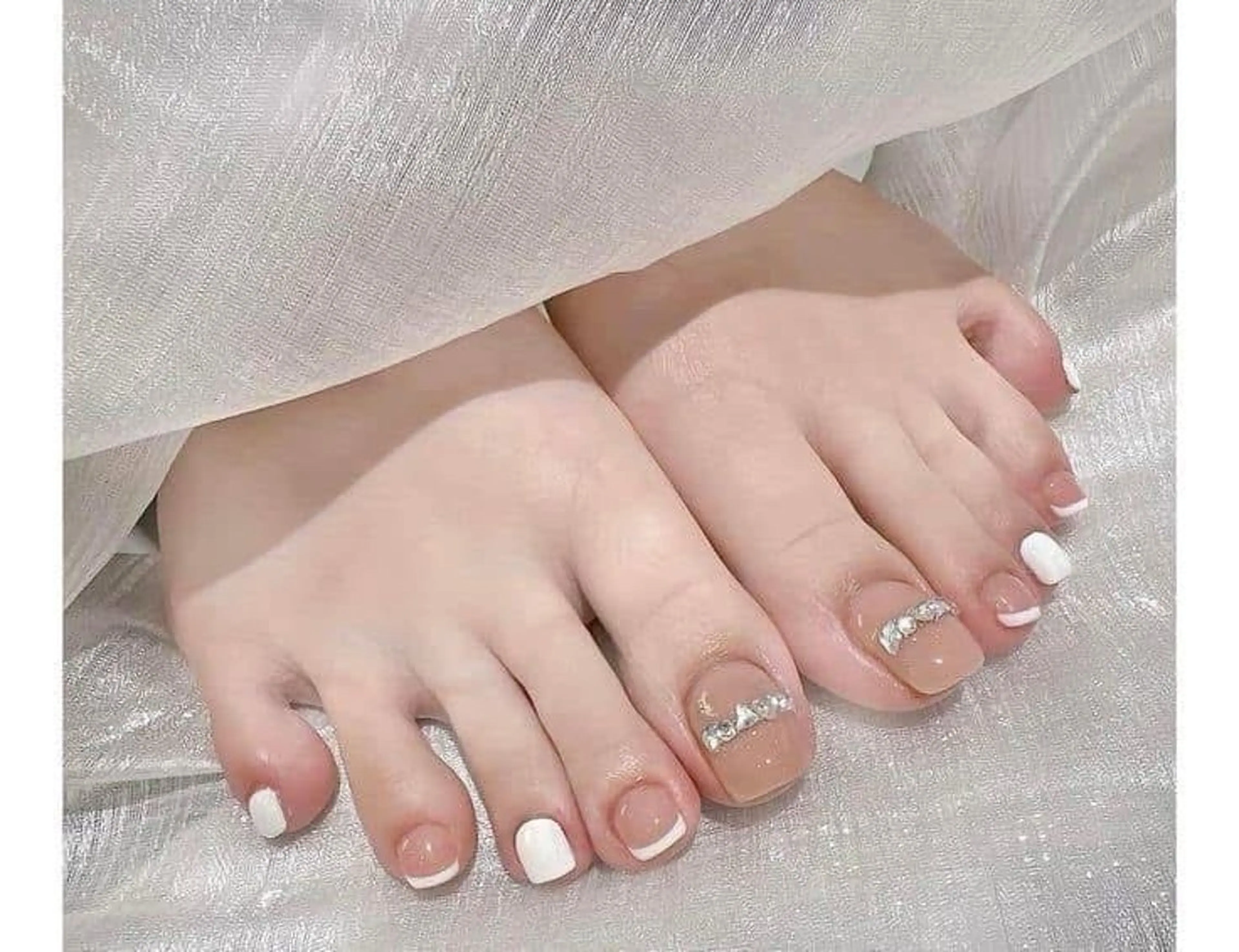 ネイル 🎀PG🩵 ネイルサロンのネイルデザイン