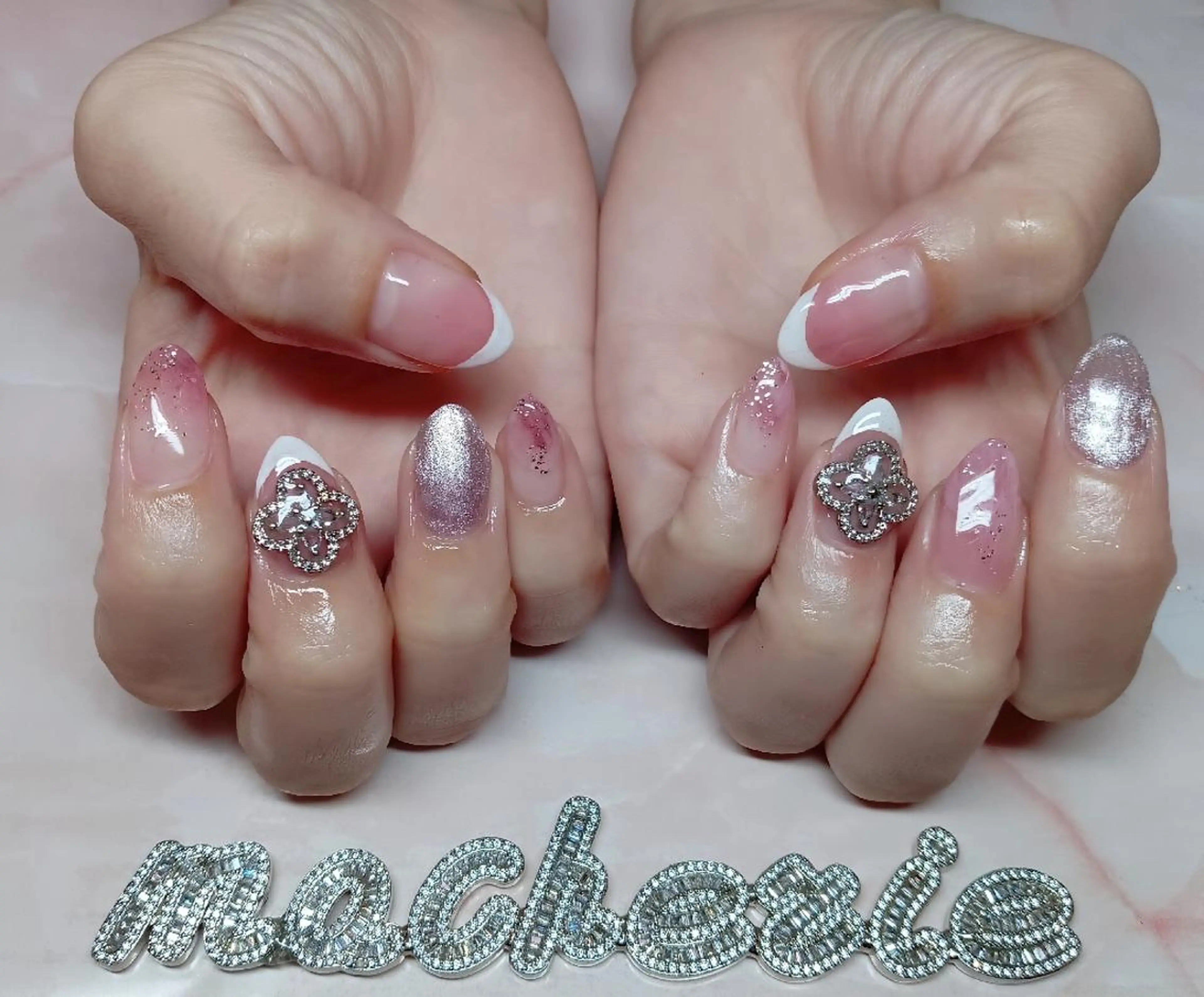 ネイル ピンク ハンドネイル Nail Salon macherieのネイルデザイン