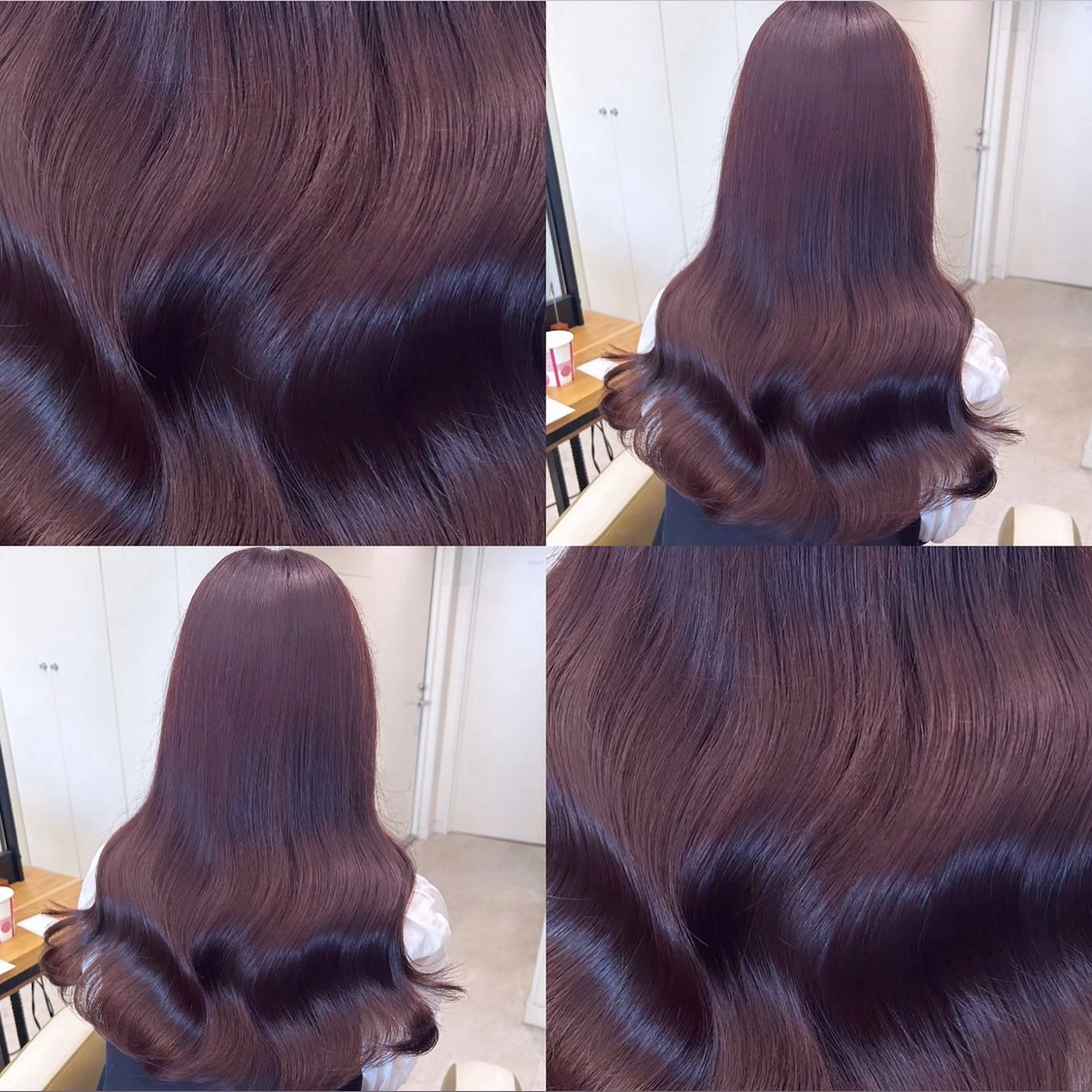 ロング カラー ブリーチ ブリーチなしカラー ブリーチなしWカラー 🎀韓国ヘア/amiのヘアスタイル