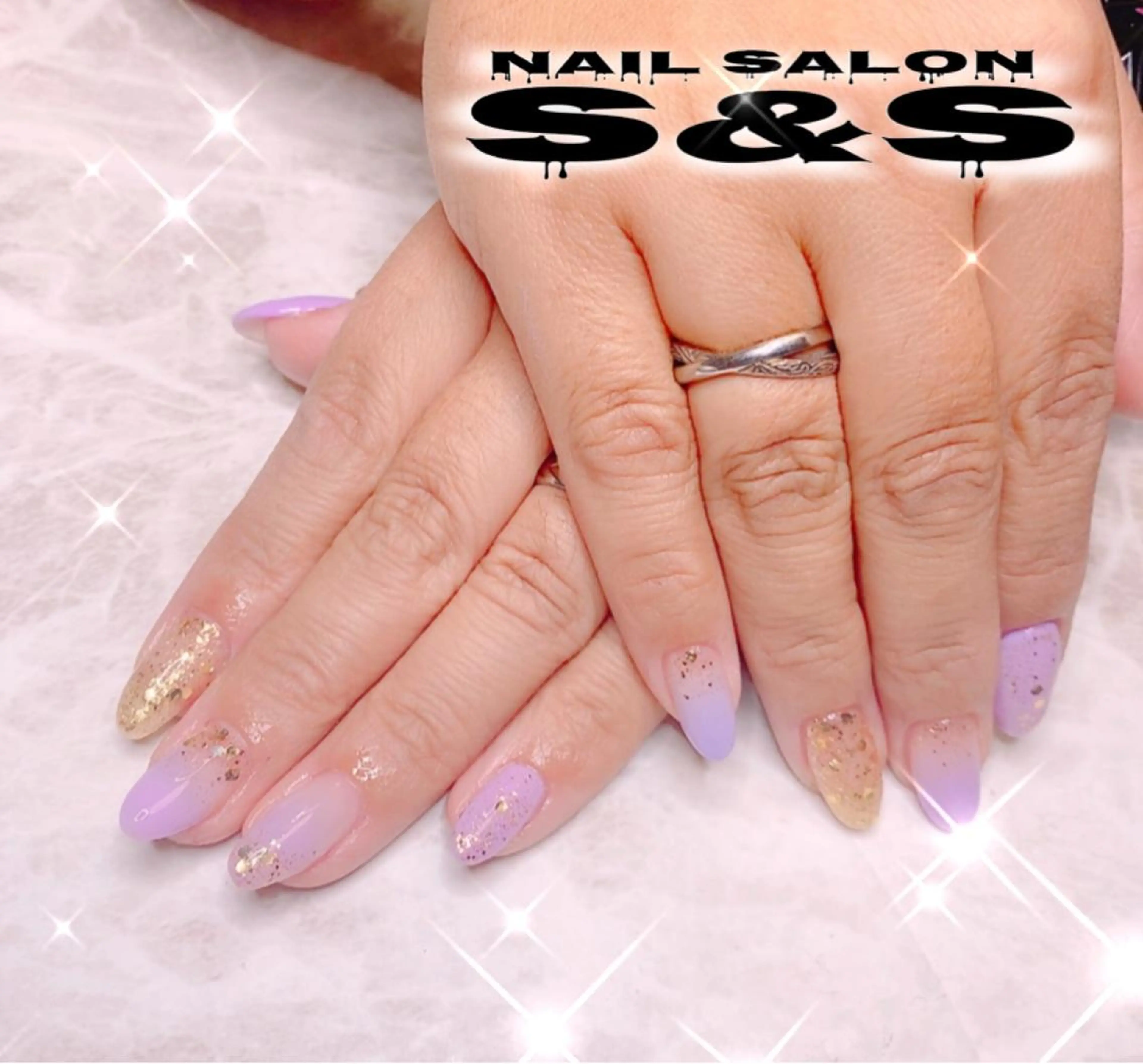 ネイル 長さ出し メンズネイル 持ち込み スカルプネイル S&S 村田小百合のネイルデザイン