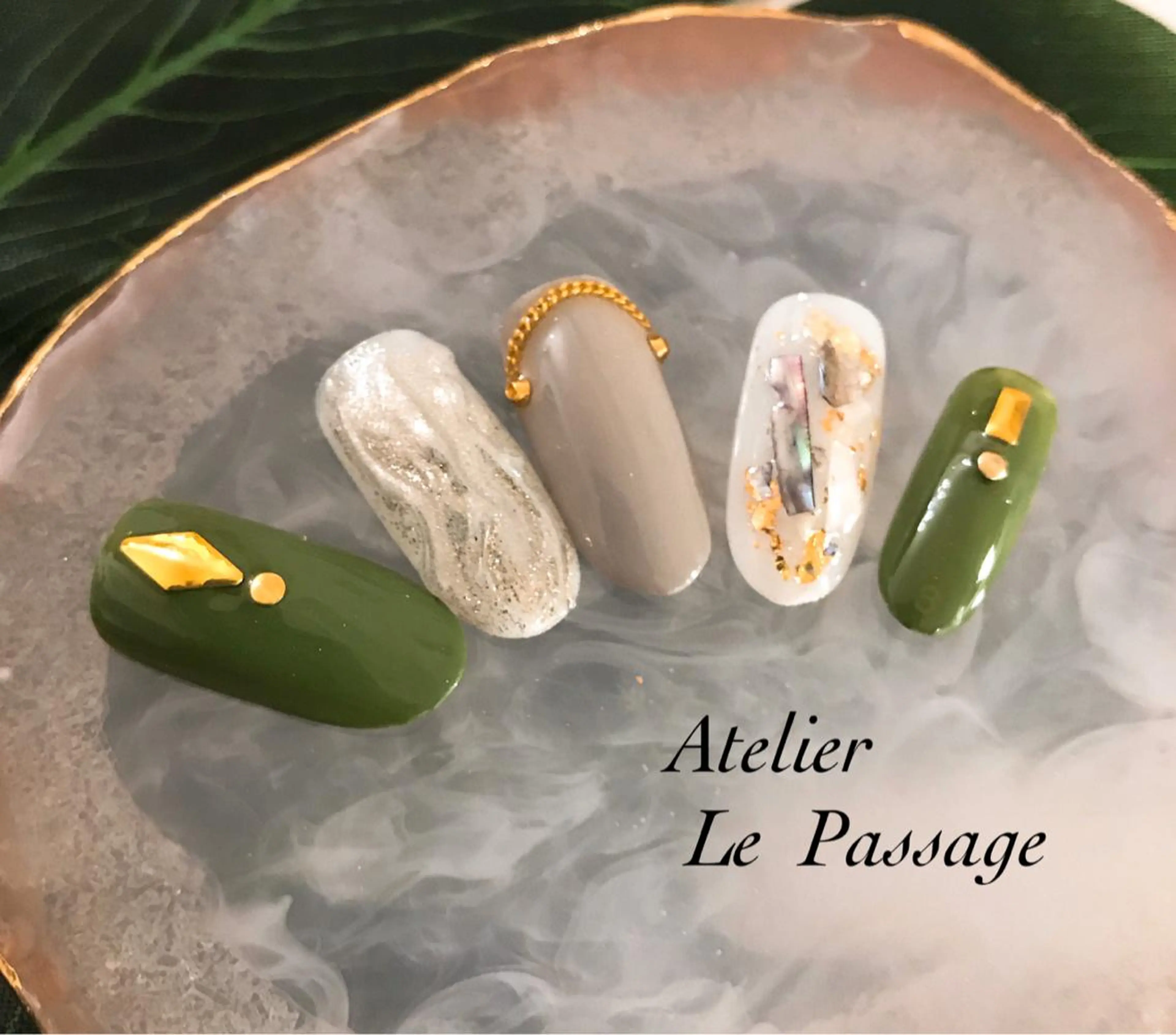 ネイル Atelier Le Passage所属・h nakatsukaのネイルデザイン