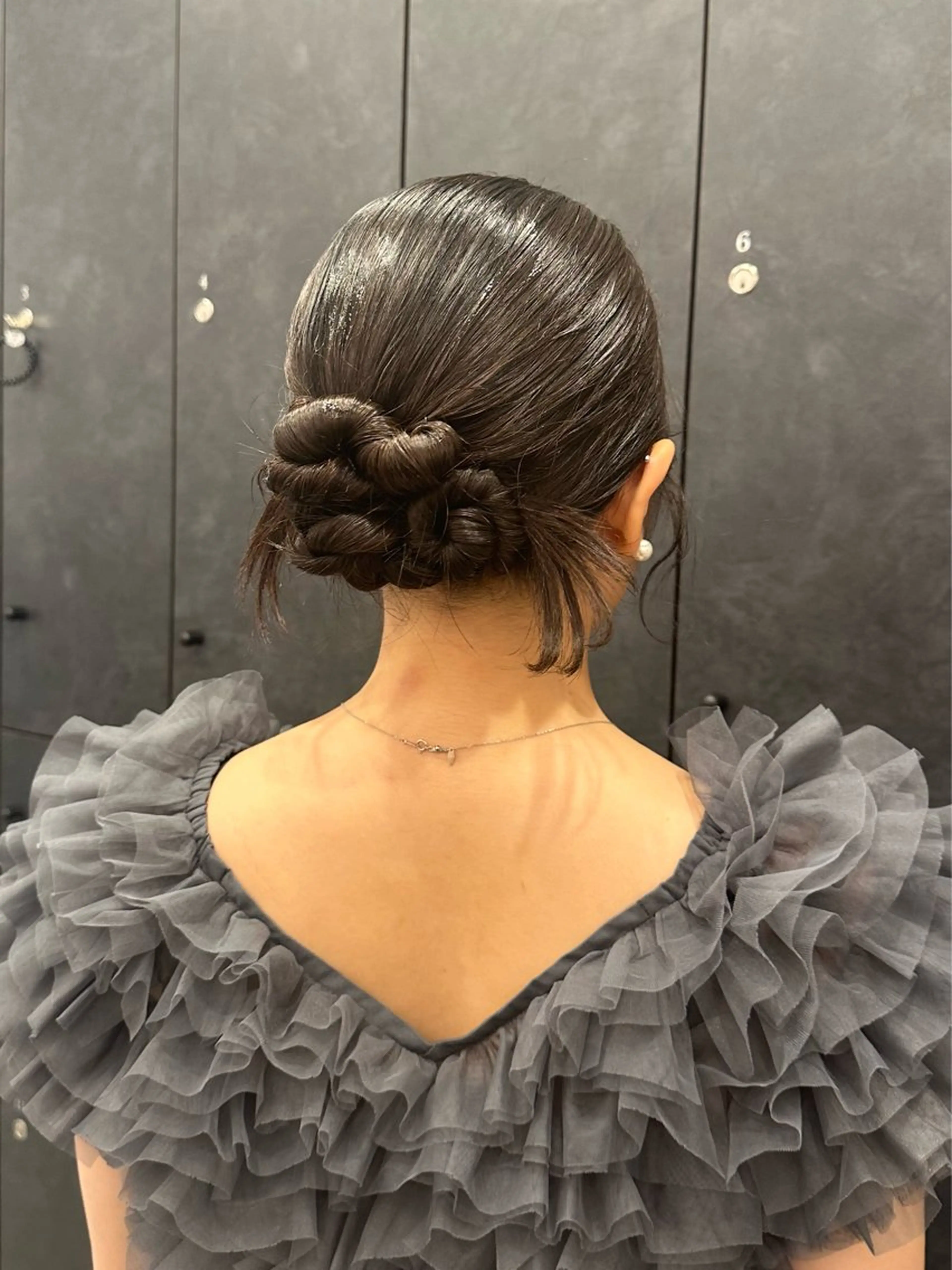 セミロング ヘアアレンジ ヘアセット 銀座/ヘアセット/ 島村美帆のヘアスタイル