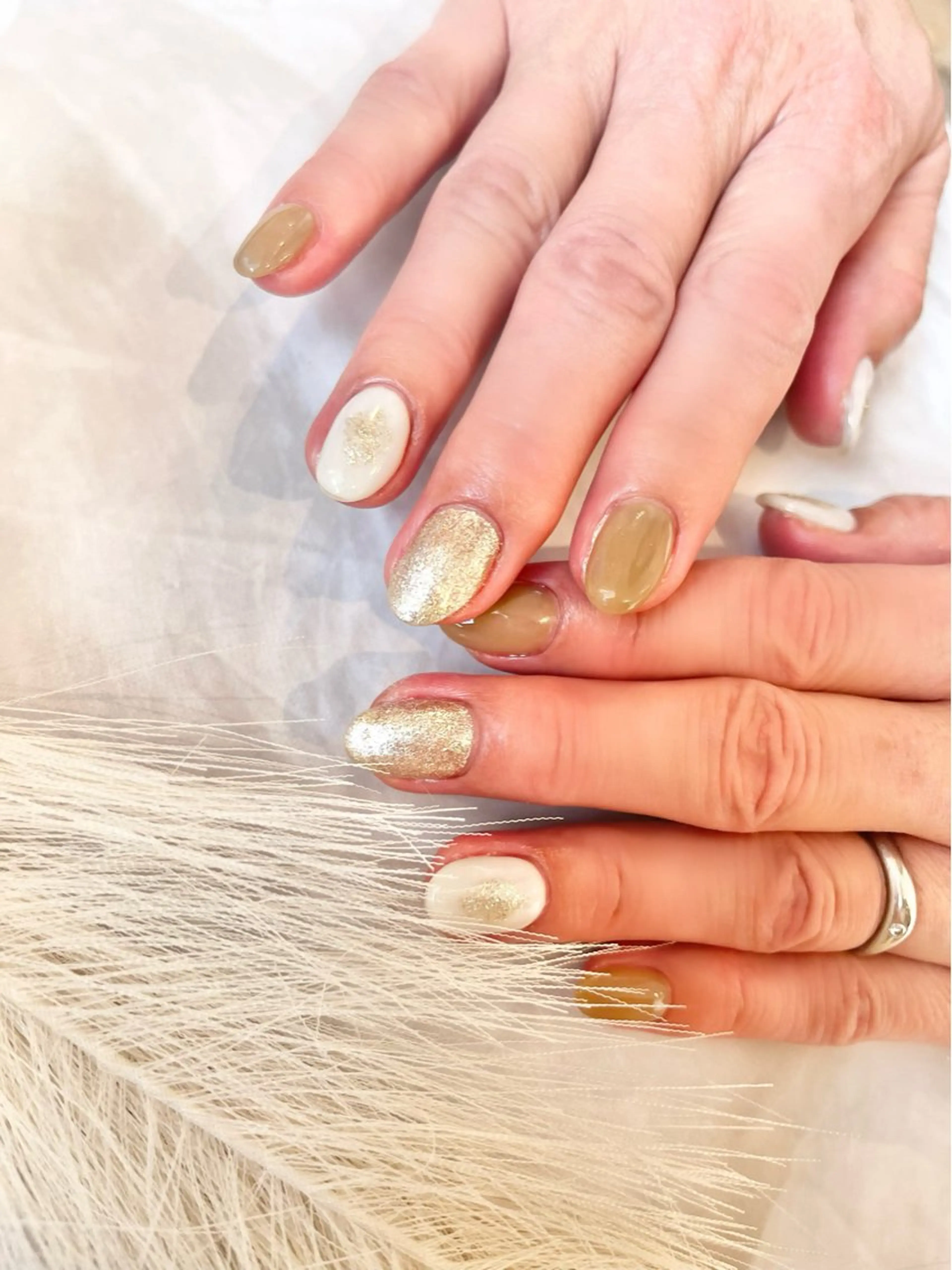 定額Aコース(シンプル)🌿　　　　　　　　　　　　　　　サンプルの中からお選び頂きます。＊配置、色変更不可。の写真