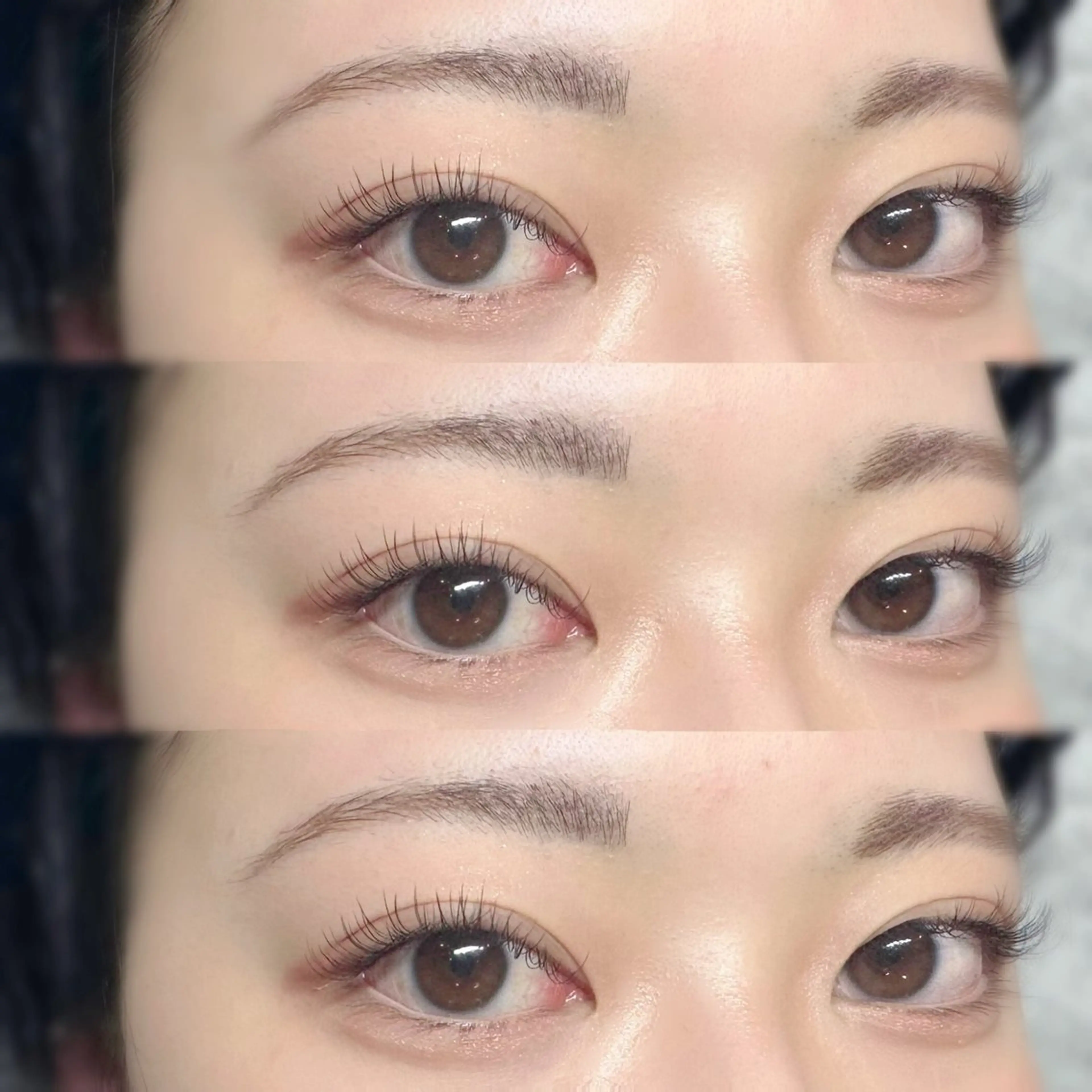 マツエク・マツパ フラットラッシュ 安達 千紗のマツエク・マツパデザイン