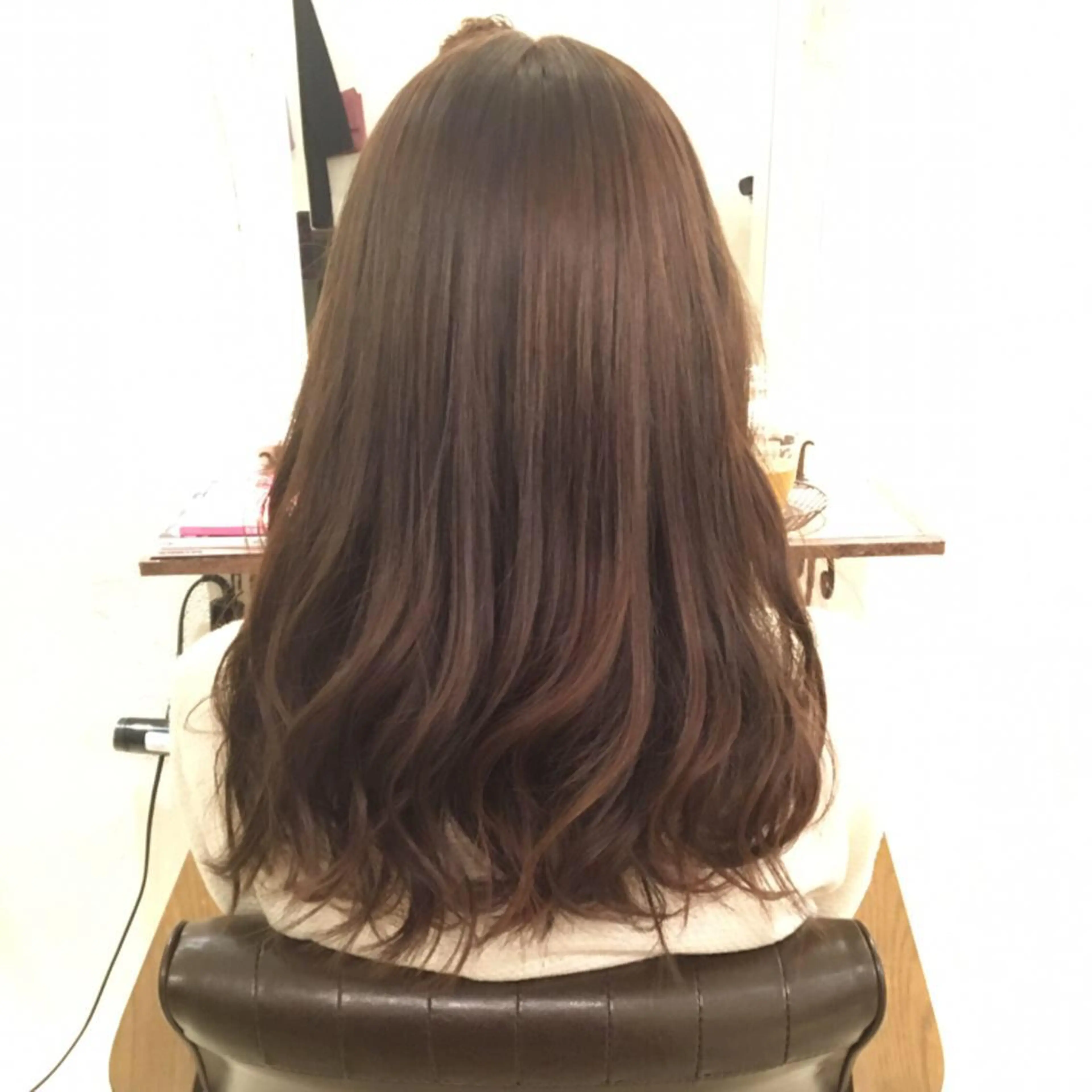 ミディアム セミロング ロング カラー ゴートゥデイシェアサロン原宿vita所属・縮毛矯正クロスパーマ 益子達也のヘアスタイル