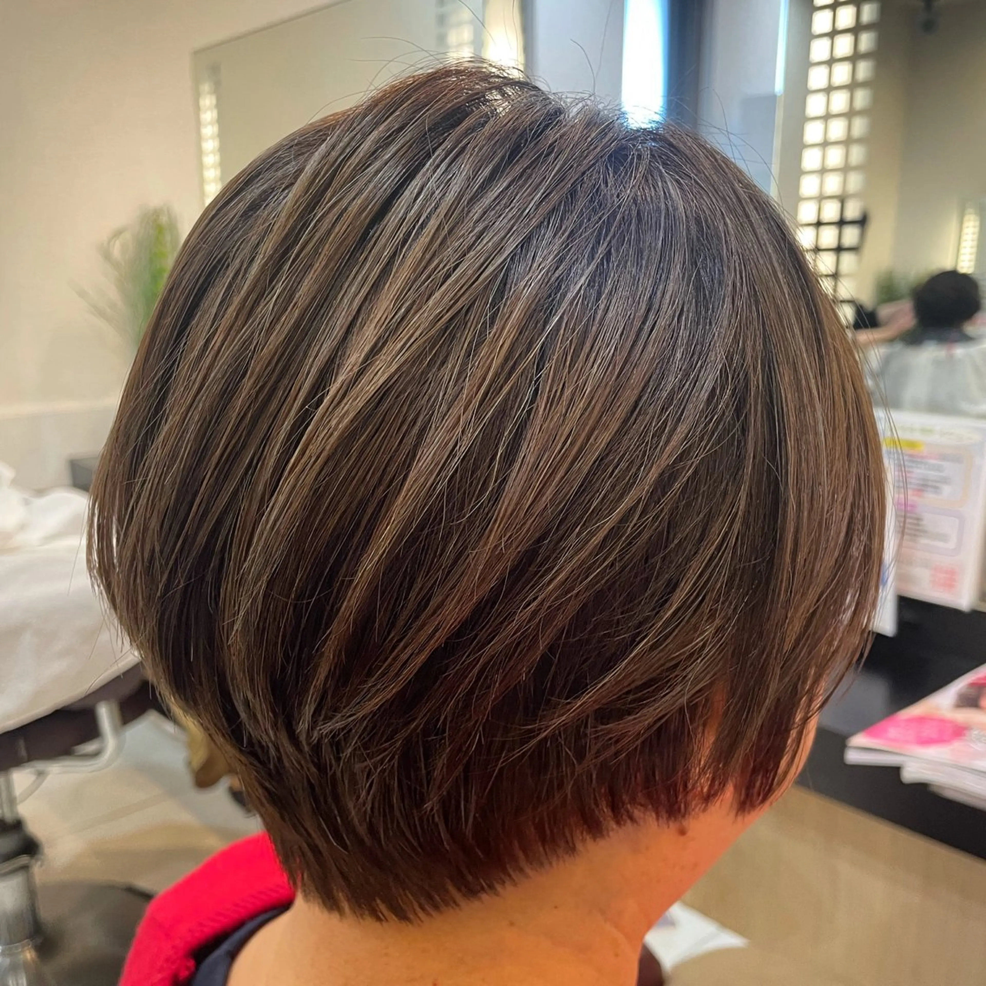 ショート カラー ヘアカラー トリートメント リリー /Men's/パーマのヘアスタイル