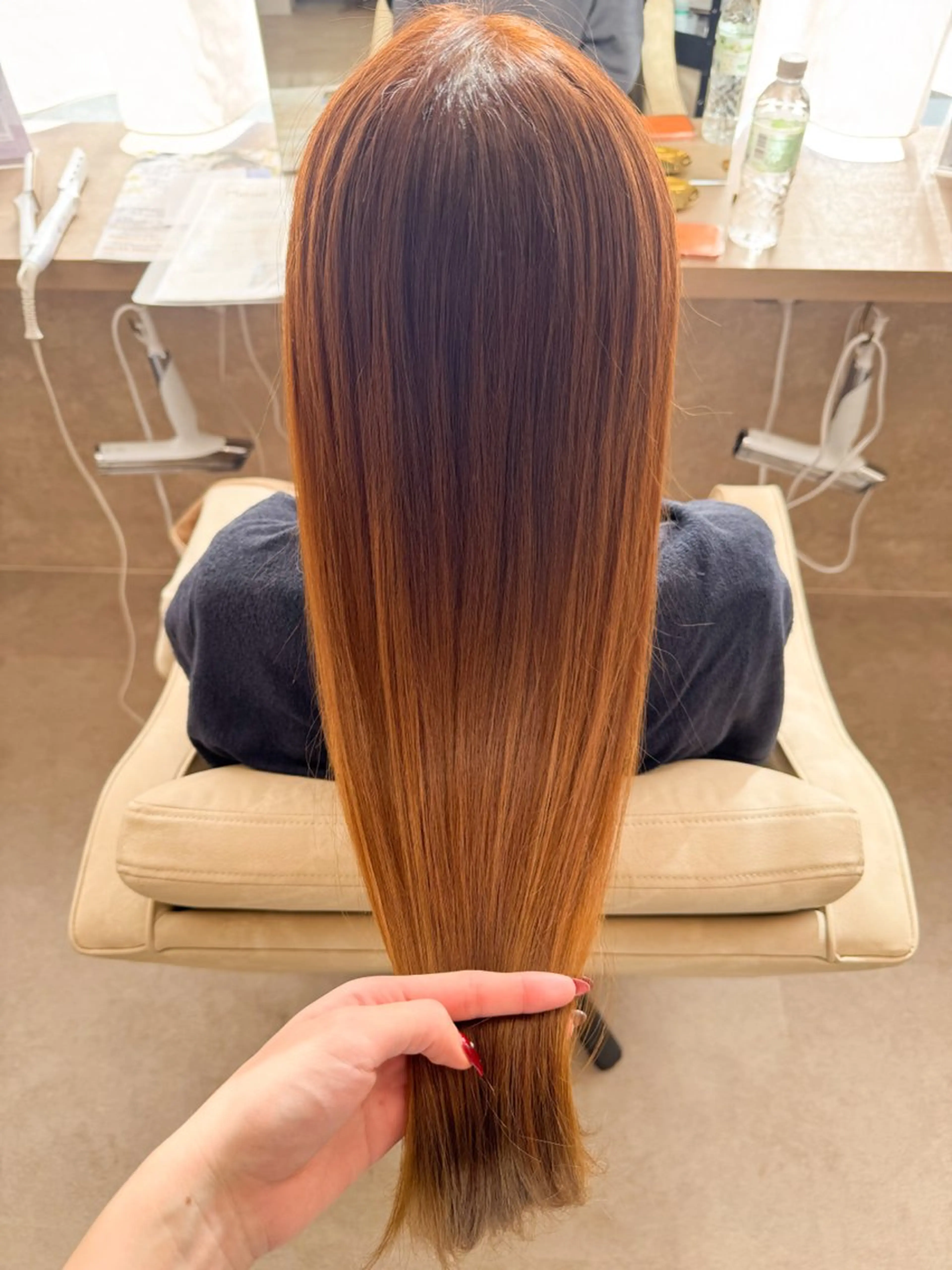 ✨️見つけた人はラッキー✨️当日1人限定✨️【カット＋髪質改善プラチナシルキーカラー】の写真