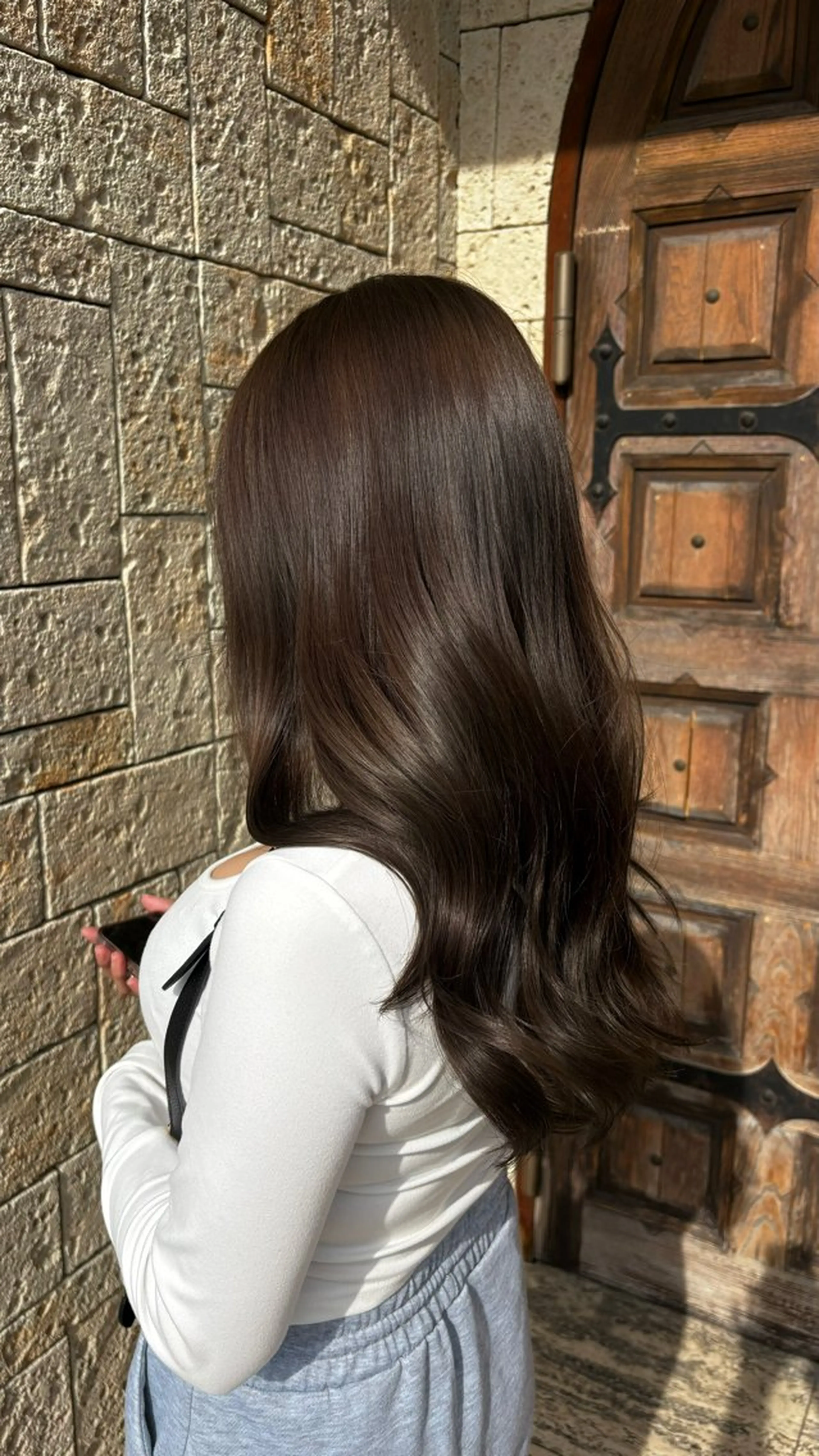 ロング 透明感カラー/ レイヤー/箕浦 稜真のヘアスタイル