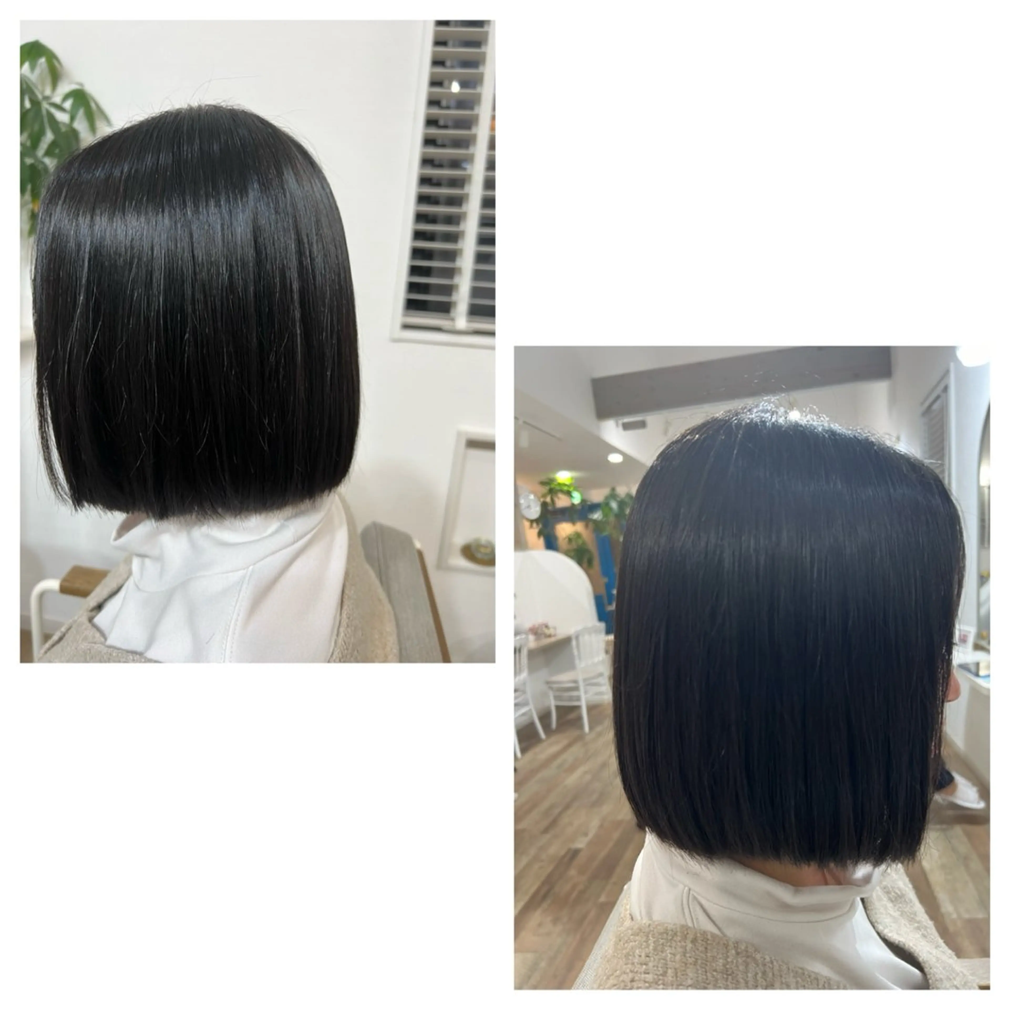 ショート ボブ 縮毛矯正 似合わせ／ショート 菊田のヘアスタイル