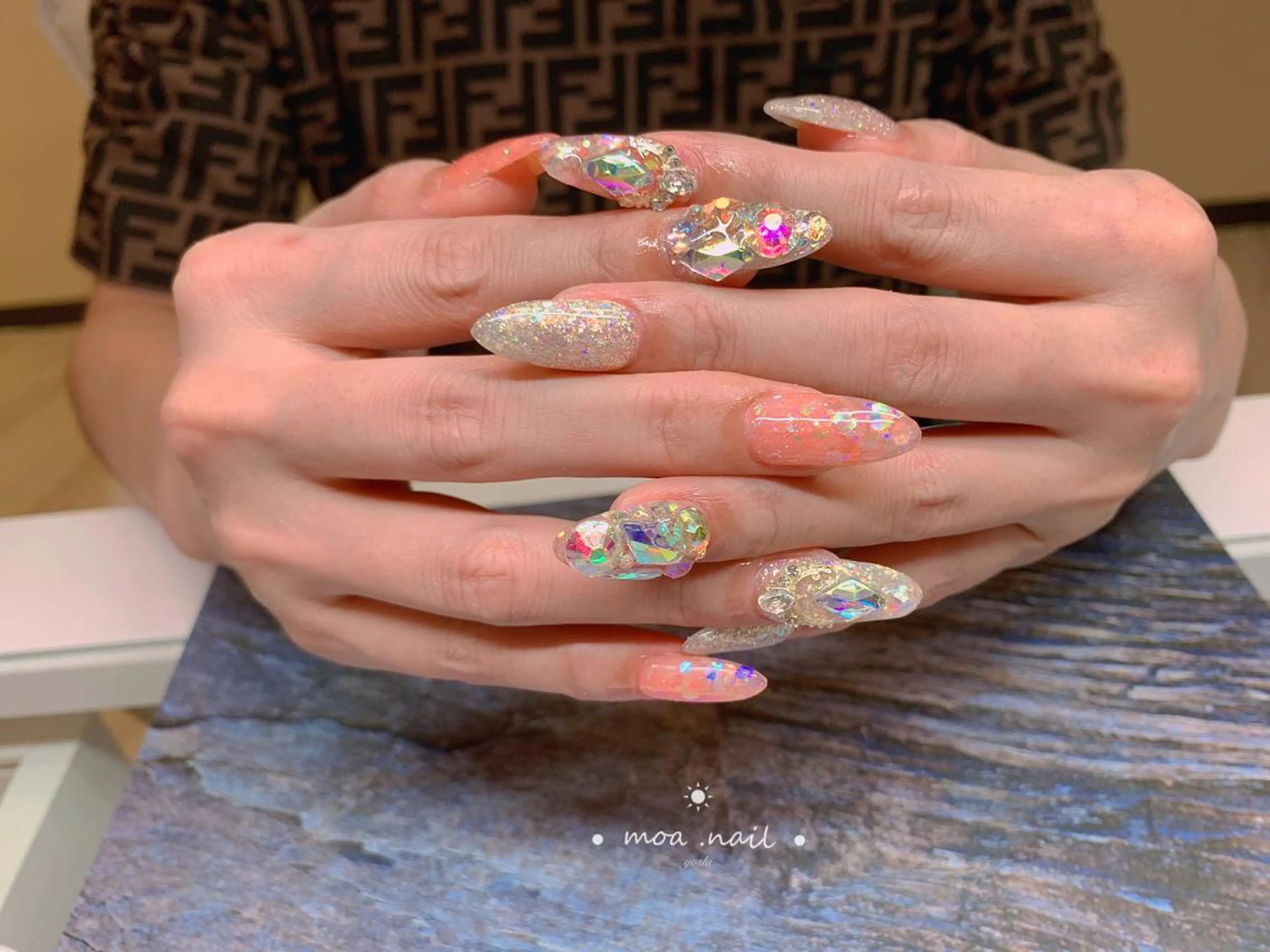 ネイル スカルプネイル MOA NAIL所属・MoaNail🫶 Yoshiのネイルデザイン