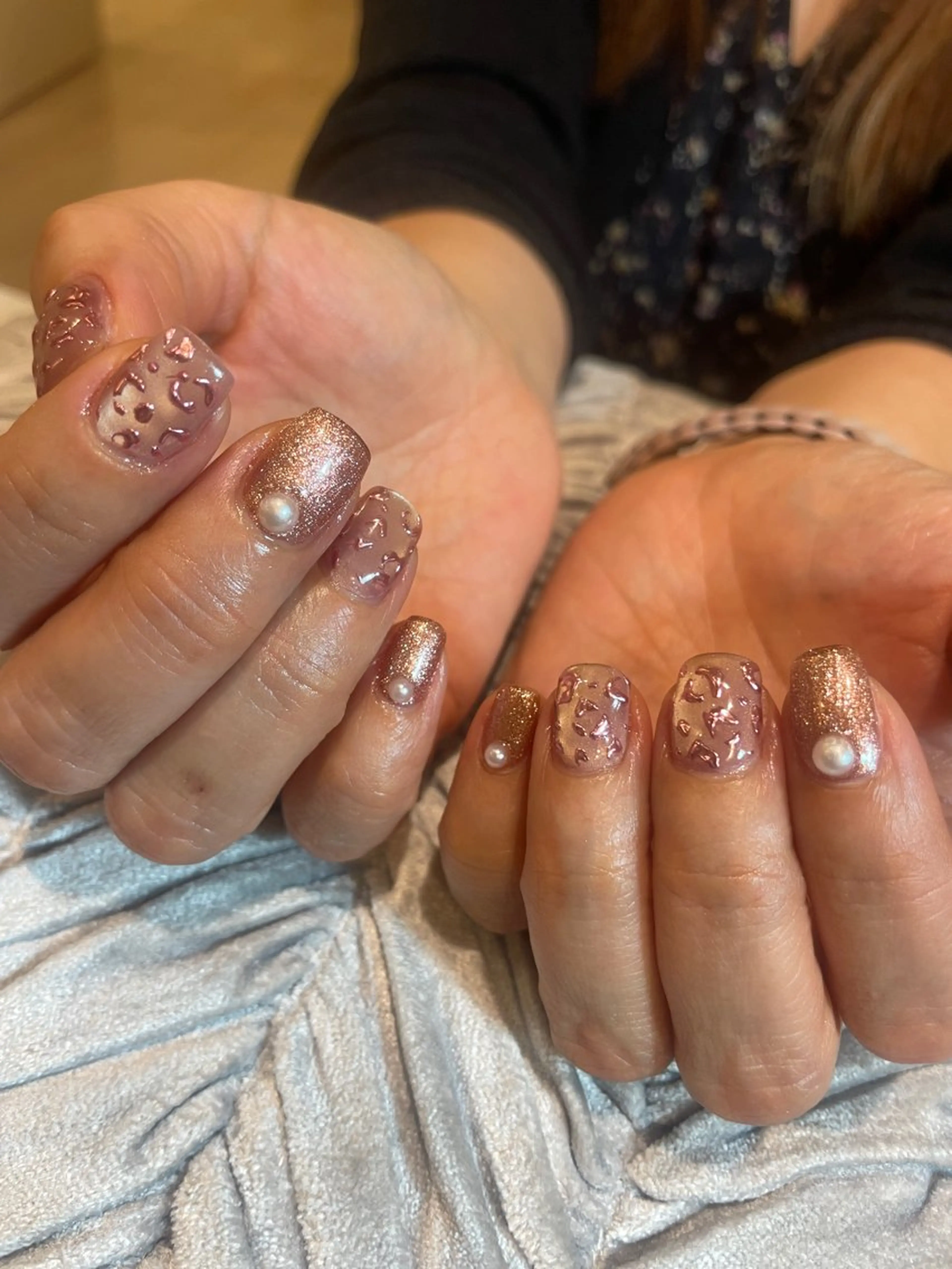 ネイル ハンドネイル フットネイル Merrily's所属・Merrily's Hagi Minaのネイルデザイン