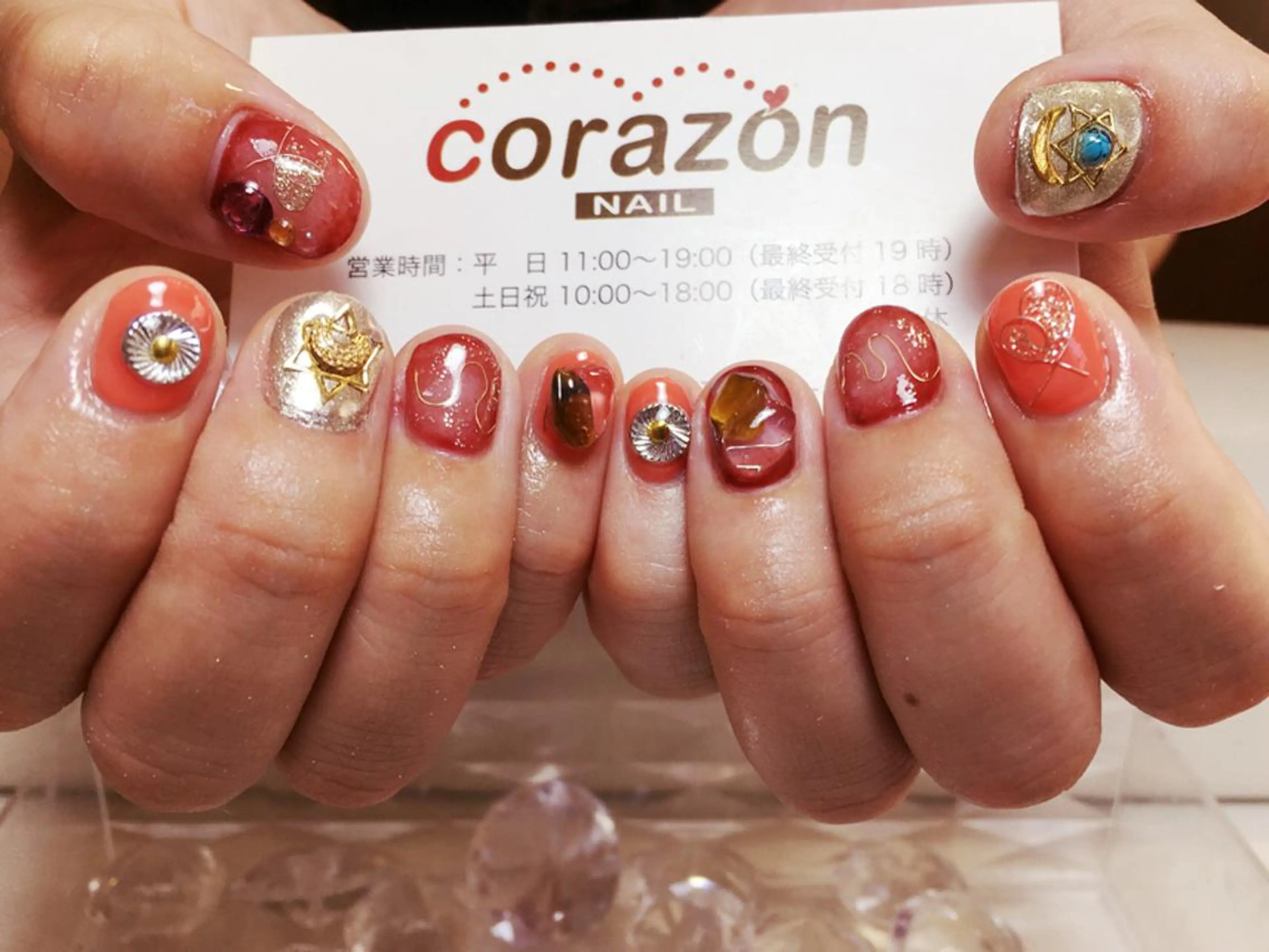 ネイル ジェルネイル corazon所属・ネイリスト aicoのネイルデザイン