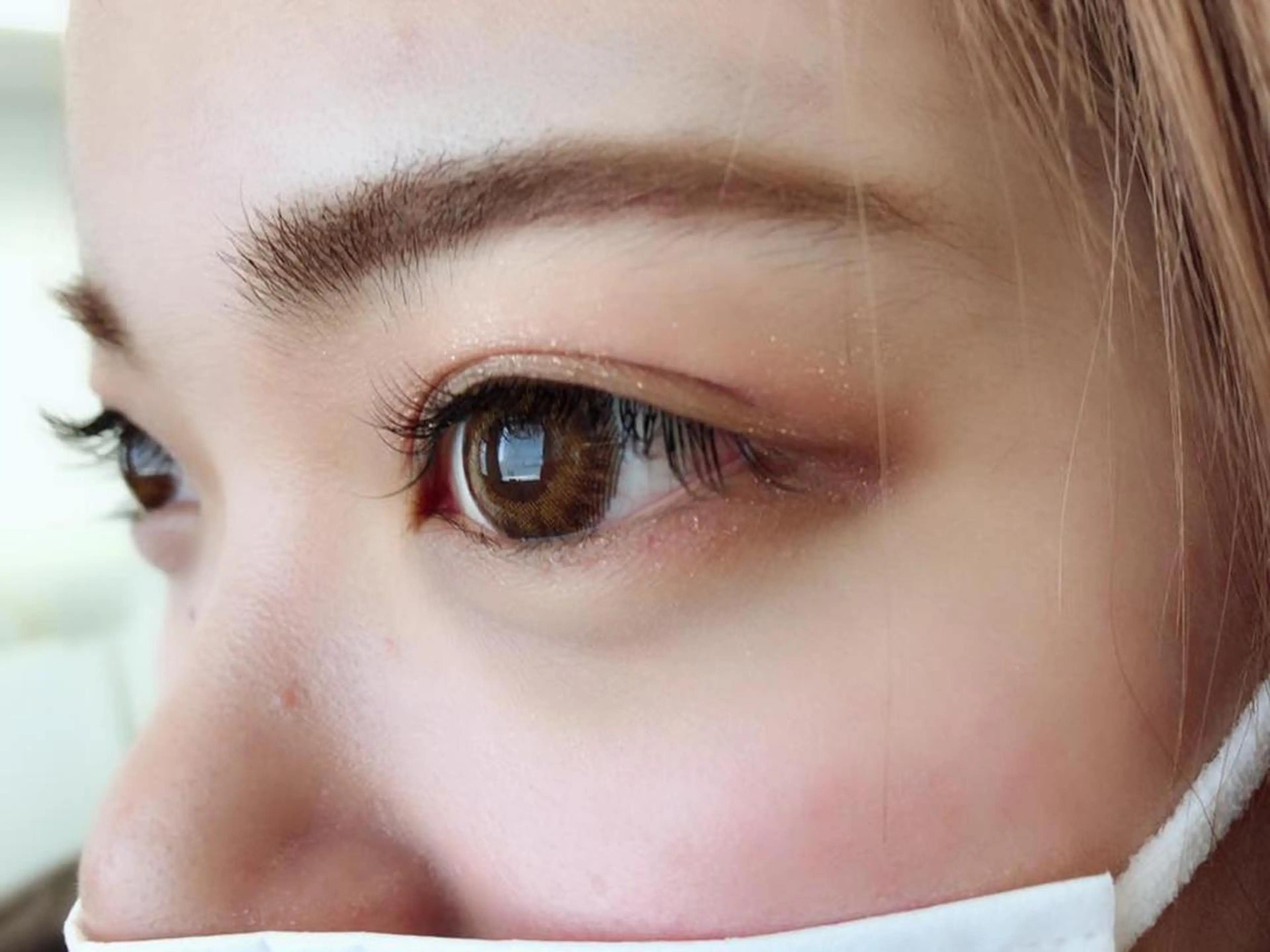 マツエク・マツパ 🩵盛れる韓国ヘア 🩵うるつやカラーのヘアスタイル