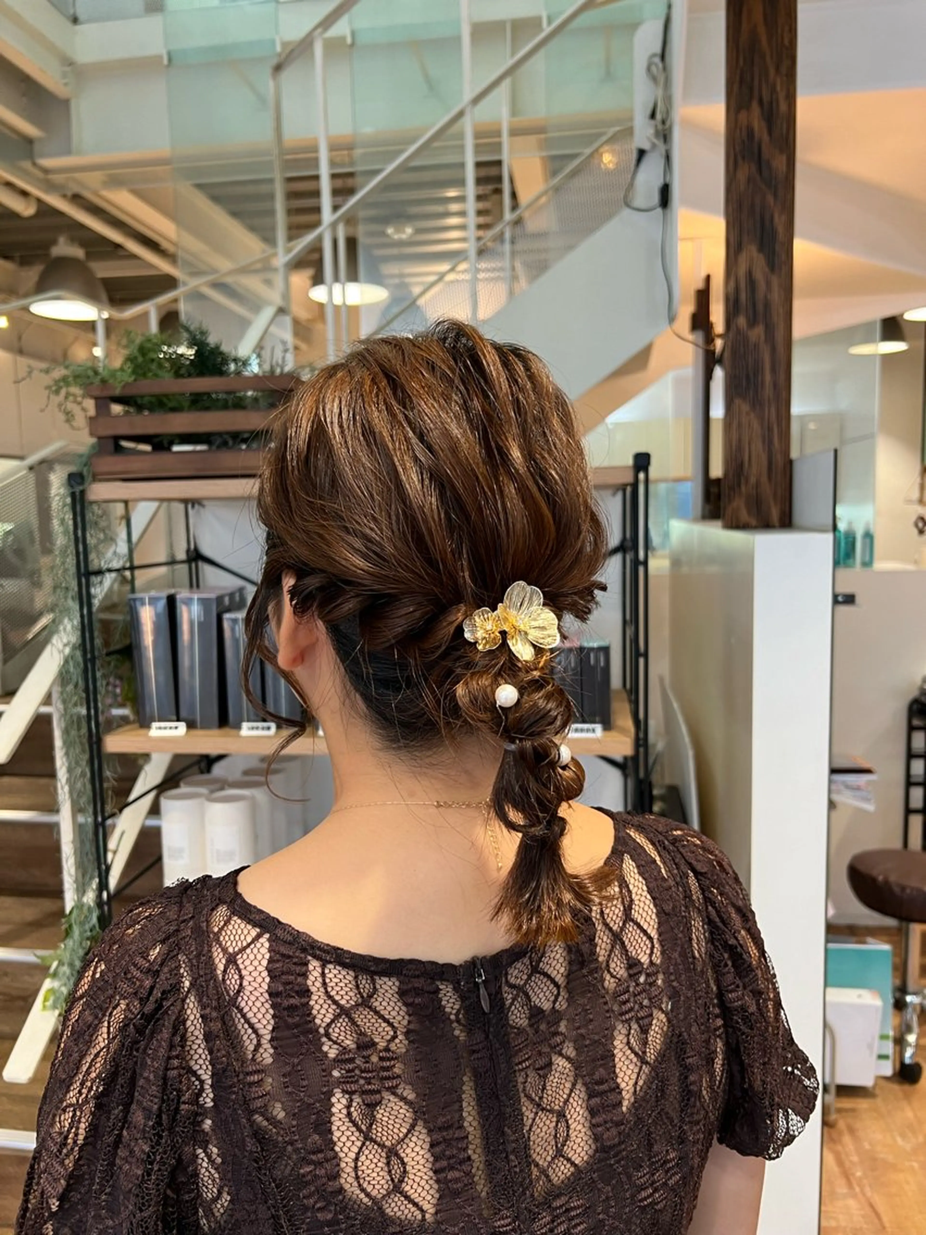 ヘアアレンジ ヘアセット インナーカラー♡ Nanakoのヘアスタイル